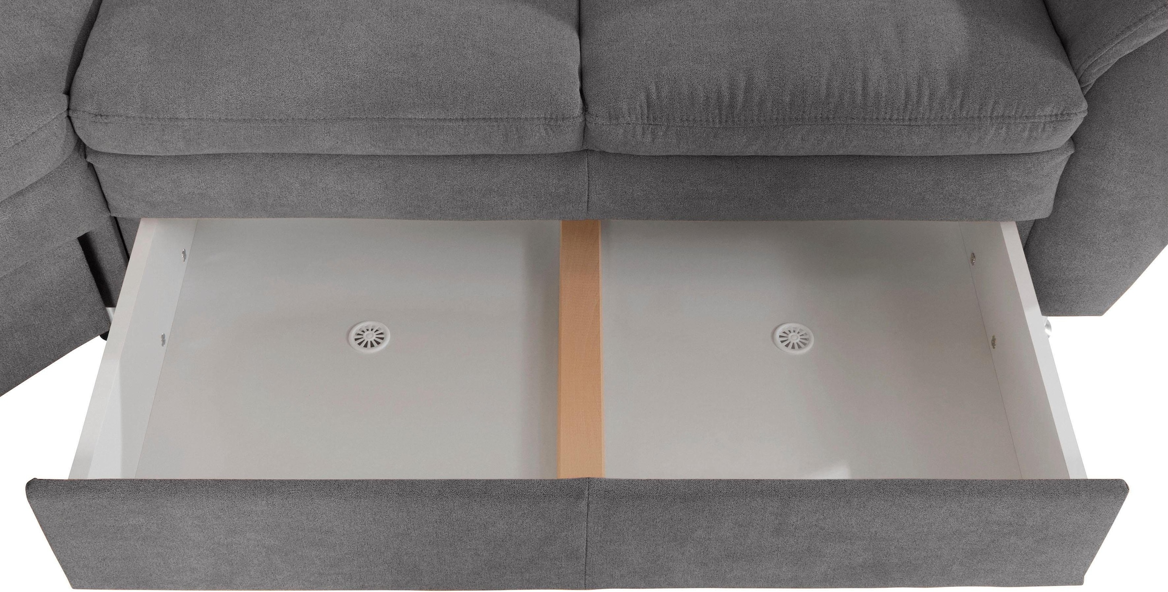 Places of Style Ecksofa »Cardoso L-Form«, mit Trapezecke für mehr Sitzkomfort, wahlweise auch mit Bettfunktion