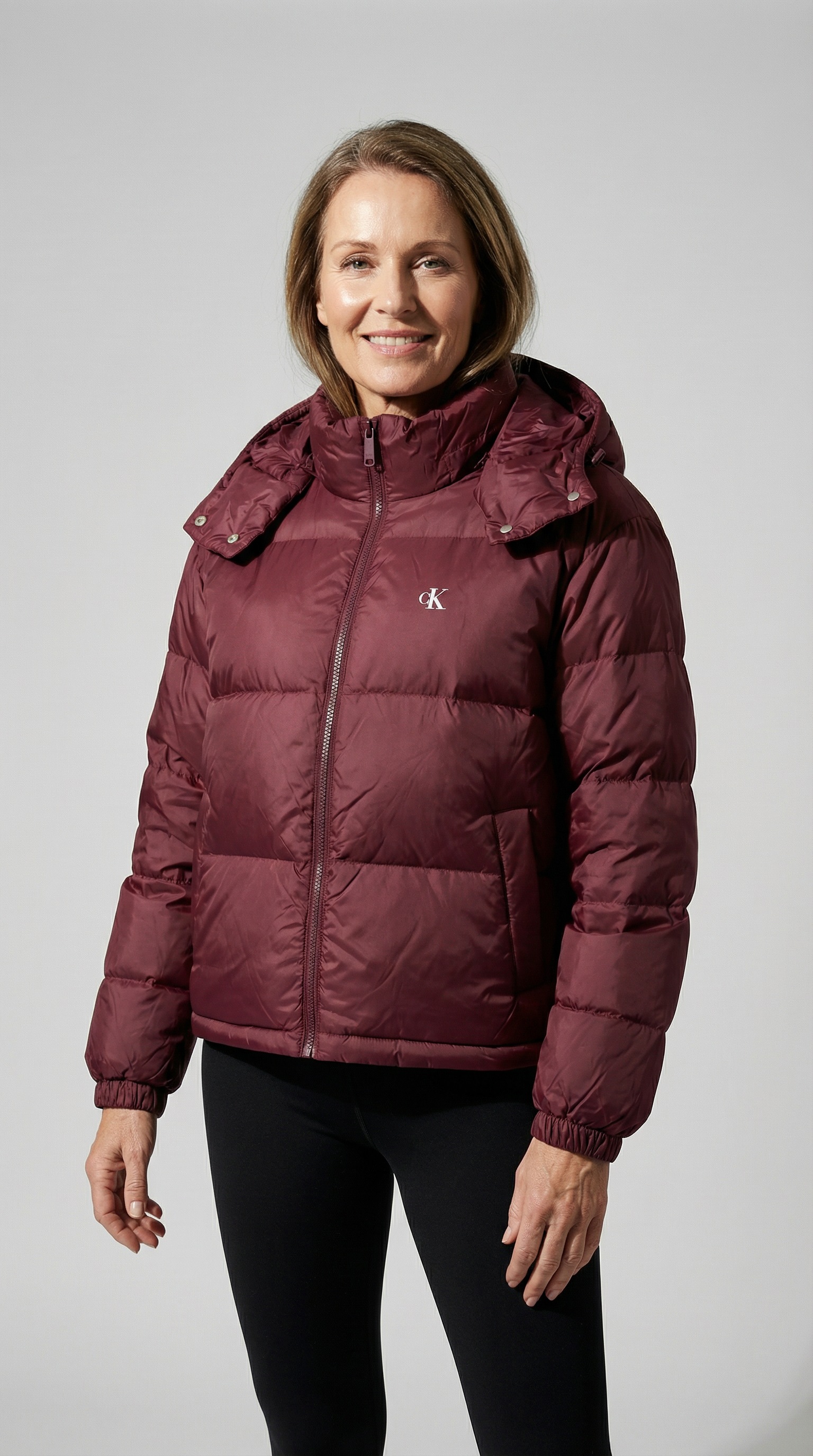 Image of Calvin Klein Jeans Steppjacke "ESSENTIAL MIDWEIGHT PUFFER JACKE" mit Kapuze Mit Rundhalsausschnitt, regular fit