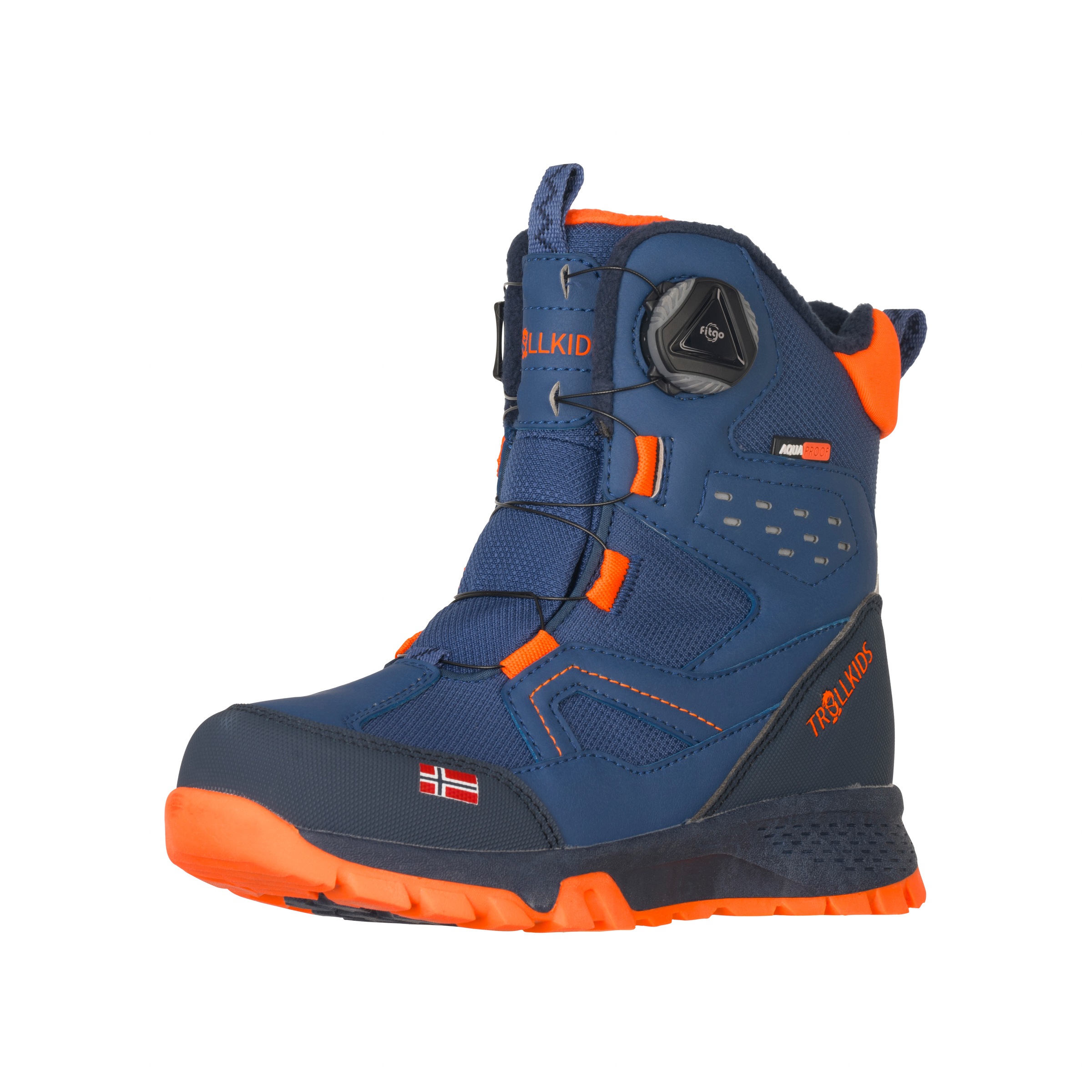 Image of TROLLKIDS Winterstiefel "KIDS KIRKENES WINTER BOOTS" Winterschuhe, Winterboots, wasserdicht, reflektierend