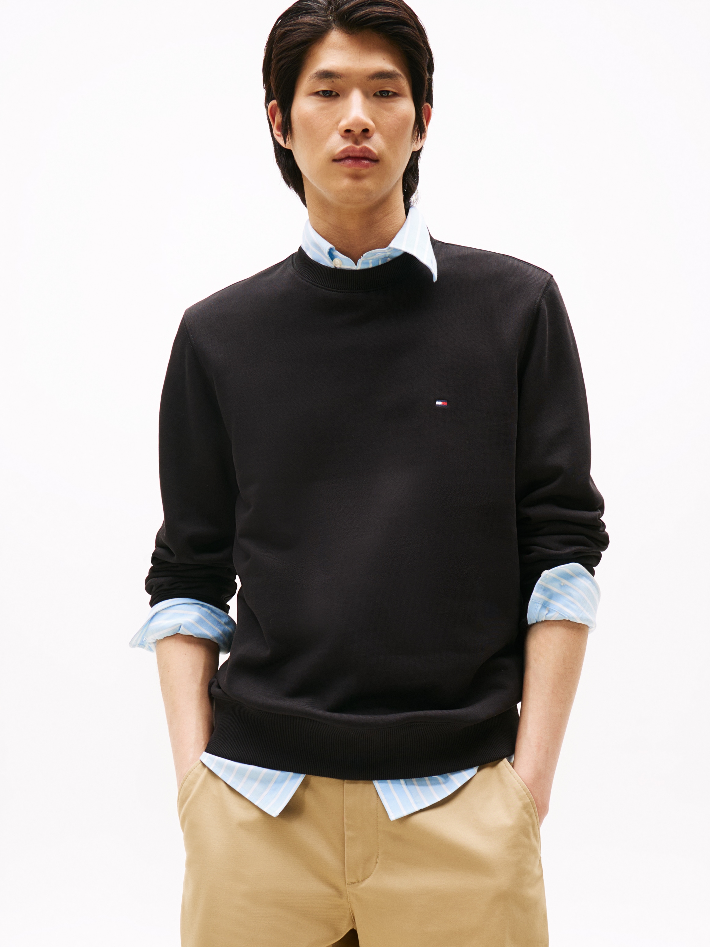 Tommy Hilfiger Sweatshirt »ESSENTIAL TERRY CREWNECK«
