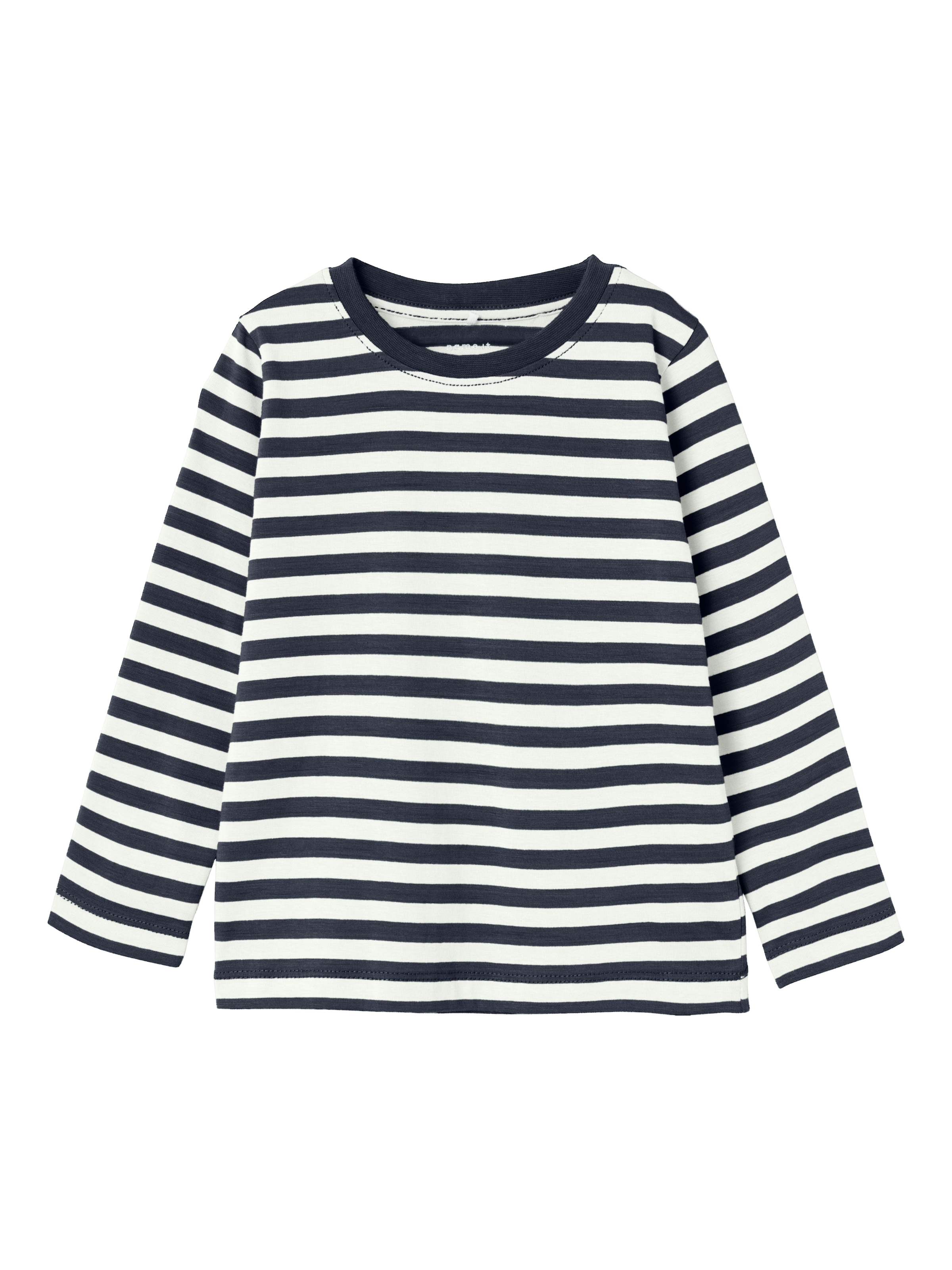 Name It Langarmshirt »NMMSALMO NREG LS TOP NOOS«, im tollen Ringel-Look