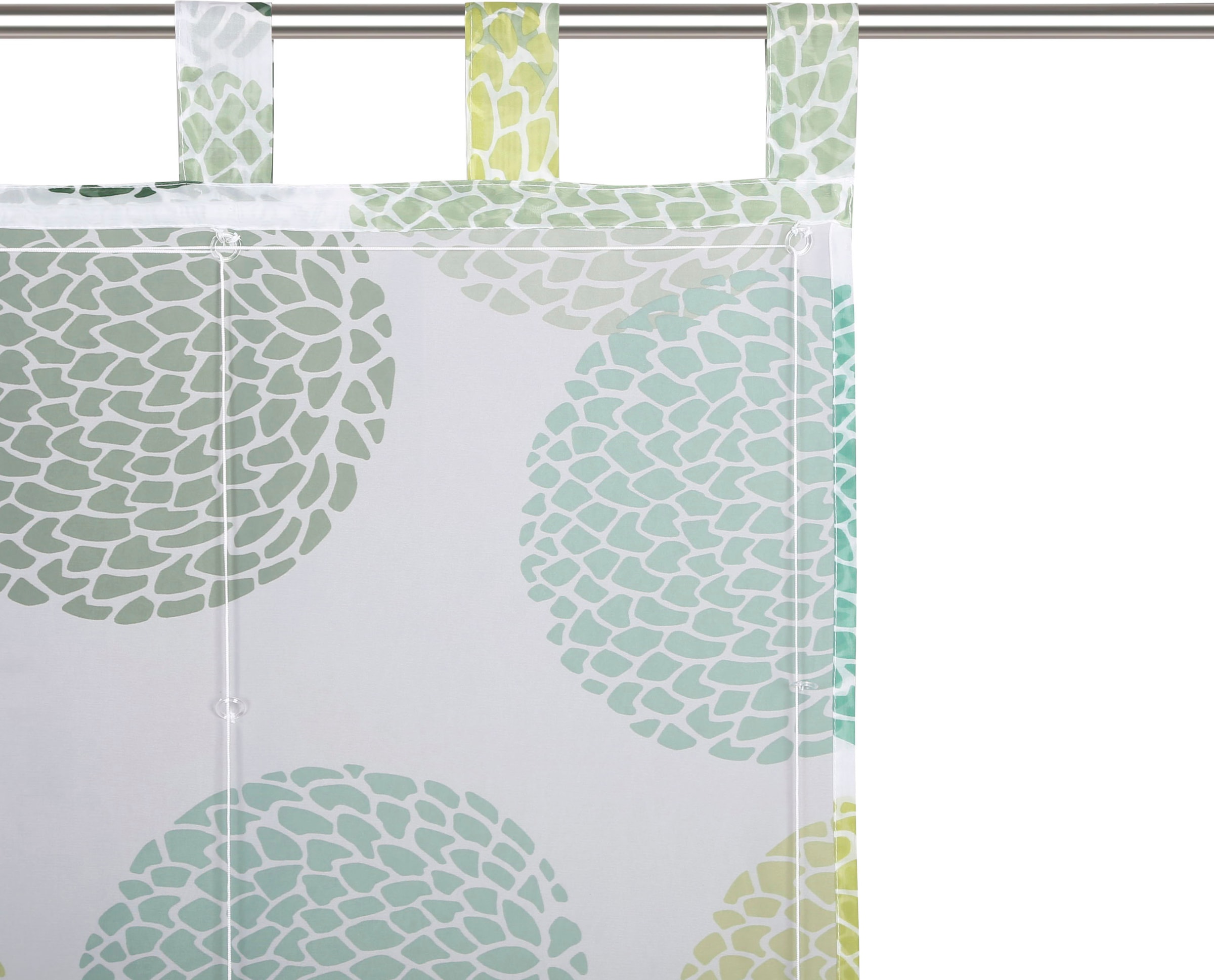 ♕ my home Raffrollo »Belem«, mit Schlaufen, Transparent, Voile, Polyester  versandkostenfrei auf