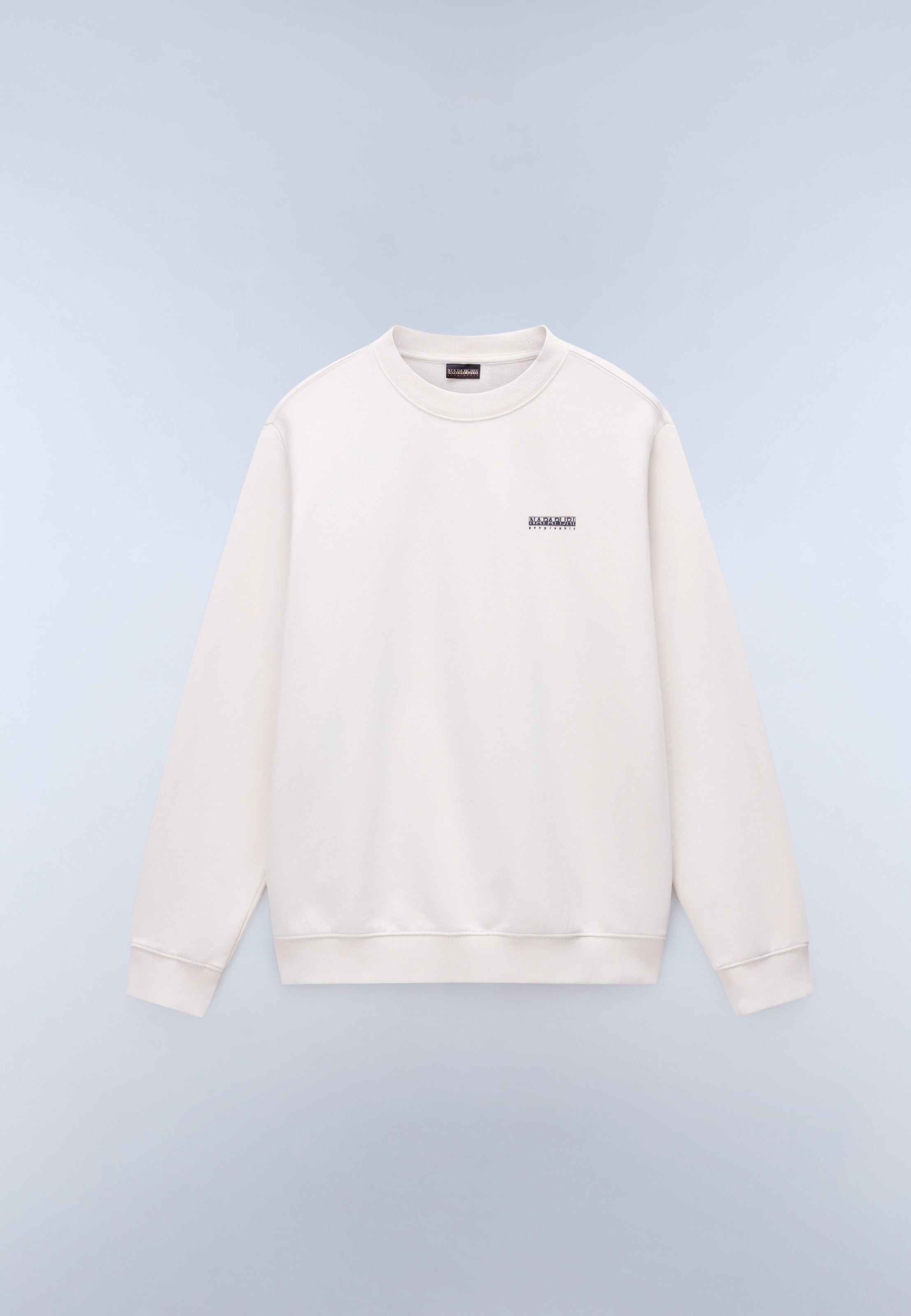 Napapijri Sweatshirt »B-SMALL BOX C BEIGE DIMITY«, sportlicher Stil, mit Rundhalsausschnitt, ohne Verschluss

