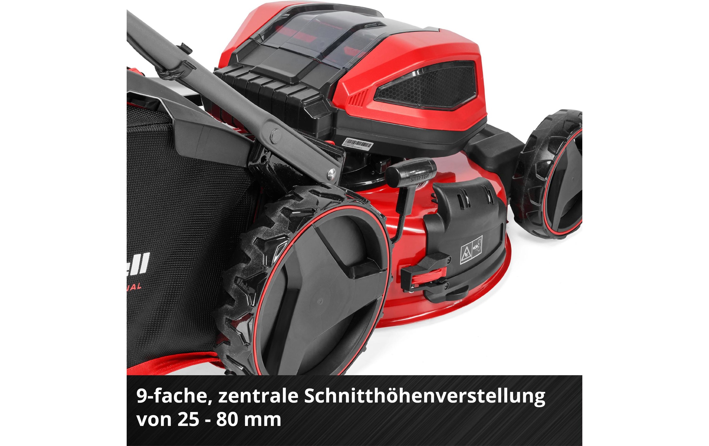 Einhell Akkurasenmäher »GP-CM 36/52 S Li BL Kit, 4 x 5.2Ah«