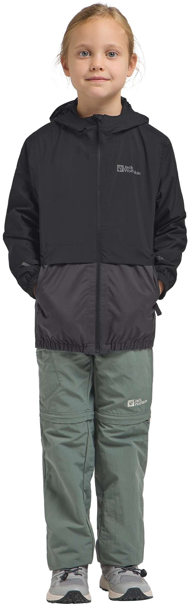 Jack Wolfskin Regenjacke »RAINY DAYS 2L JKT K«, mit Kapuze