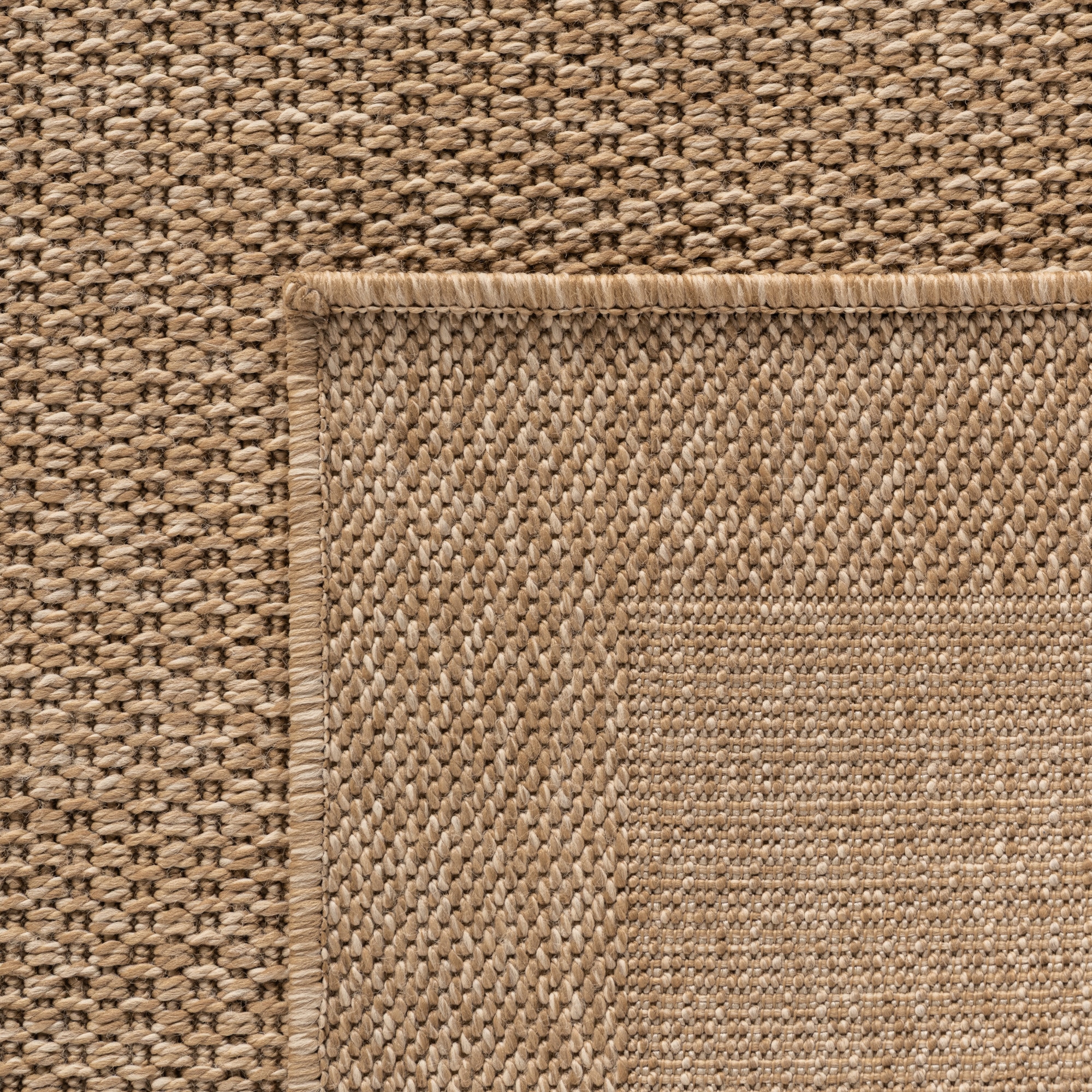 Ayyildiz Teppiche Outdoorteppich »TIMBER 1402 ,auch als Läufer und Rund« rechteckig 5 mm Höhe In und Outdoor, Jute Sisal Optik, Wohnzimmer, Terrasse