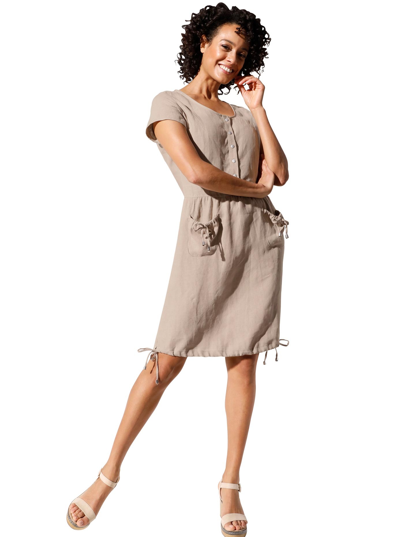 Image of CREATION L PREMIUM Sommerkleid »Leinen-Kleid« bei Ackermann Versand Schweiz