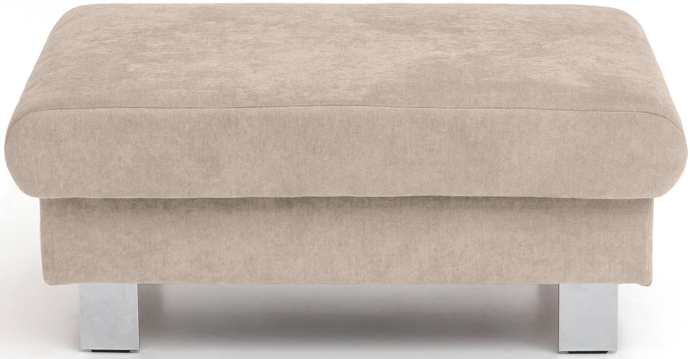 COTTA Polstergarnitur »Komaris L-Form«, (Set), Set bestehend aus: Ecksofa mit Kopfteilverstellung & Hocker
