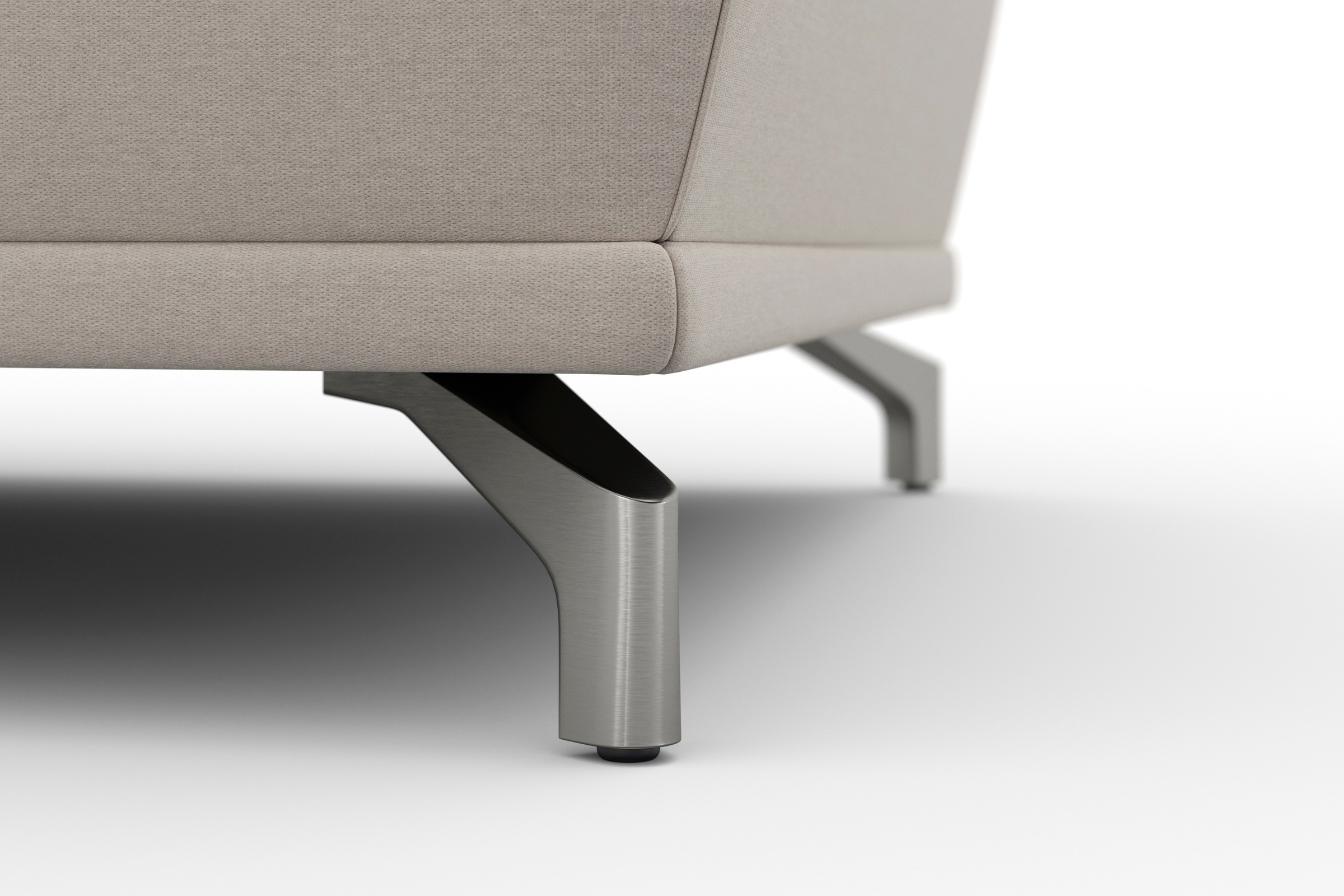 sit&more Ecksofa »Cabrio L-Form, B: 274 cm, mit Sitztiefen-, Arm- & Kopfteilverstellung« 3 Nierenkissen, Federkern, optional Bettfunktion und Stauraum