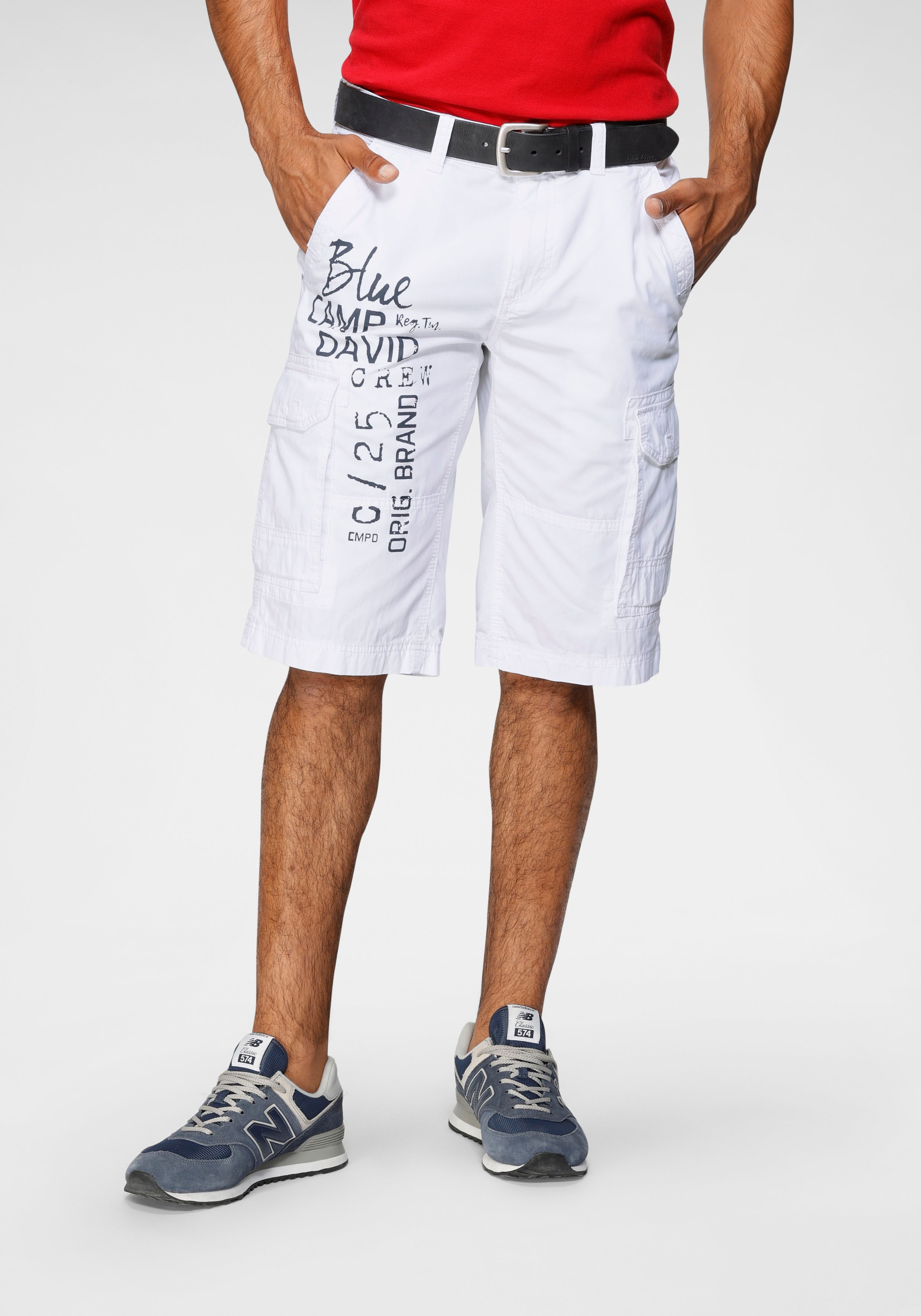 Image of CAMP DAVID Cargobermudas, mit grossen Taschen bei Ackermann Versand Schweiz