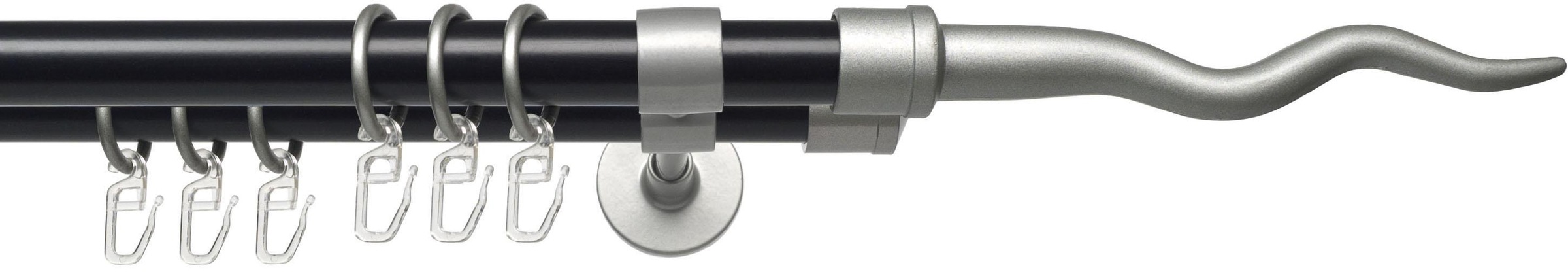 Image of Liedeco Gardinenstange »Hermes«, 2 läufig-läufig, Fixmass bei Ackermann Versand Schweiz