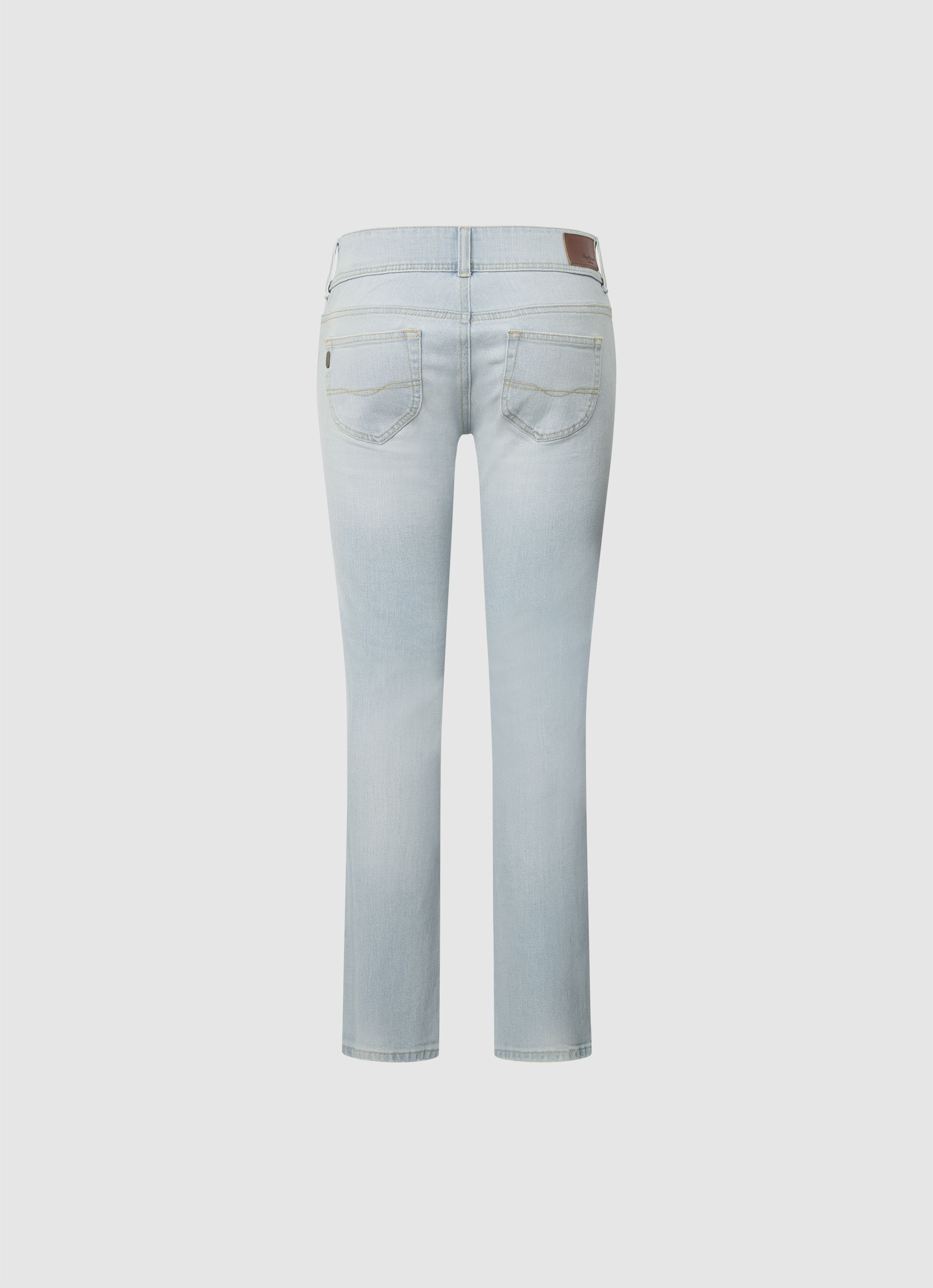 Pepe Jeans Slim-fit-Jeans »SLIM JEANS LW«, mit doppeltem Knopfverschluss