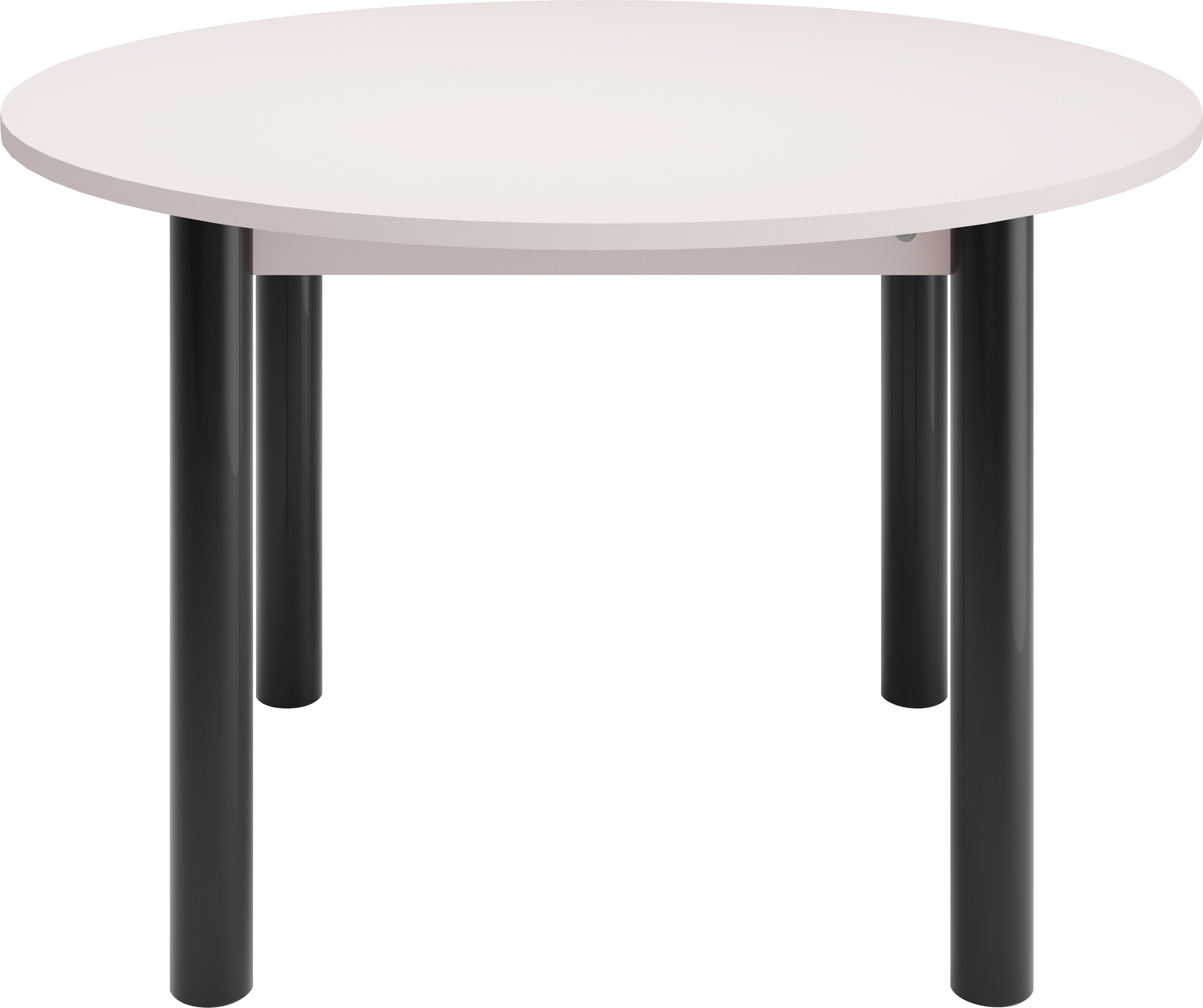 TOM TAILOR HOME Table de salle à manger »COLOR TABLE« 1 cuis tlg. Esstisch, 4-Fuss, 3 Grössen, 3 Dekorfarben, 4 Fussfarben, ABS-Kante