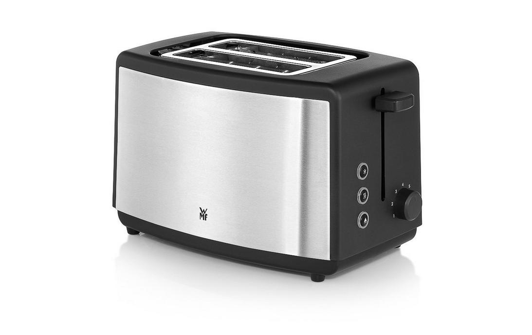 WMF Toaster »BUENO Edition Silber/Schwarz«, 800 W