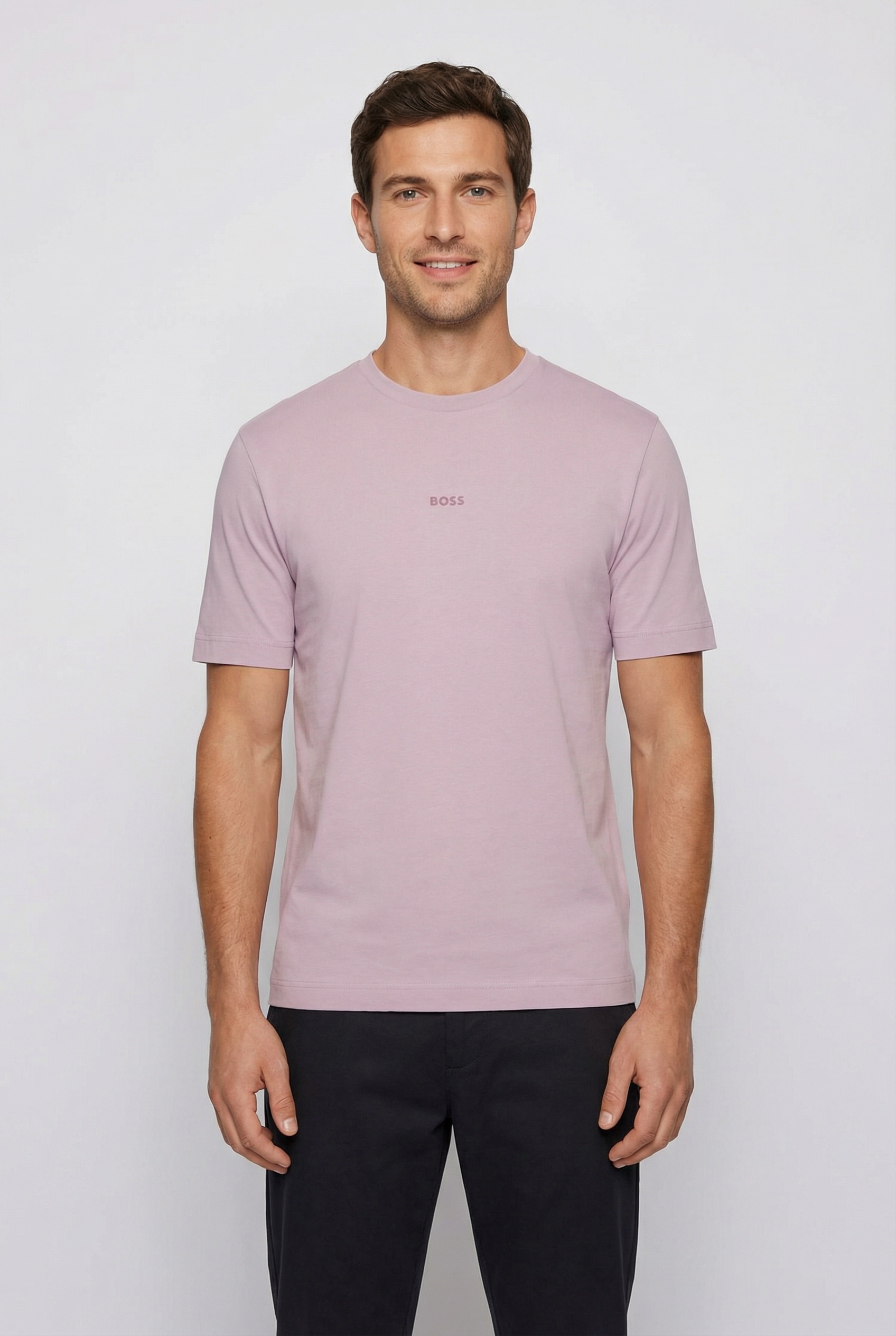 BOSS ORANGE T-shirt »TChup Relaxed Fit« Jersey en coton stretch, col rond
