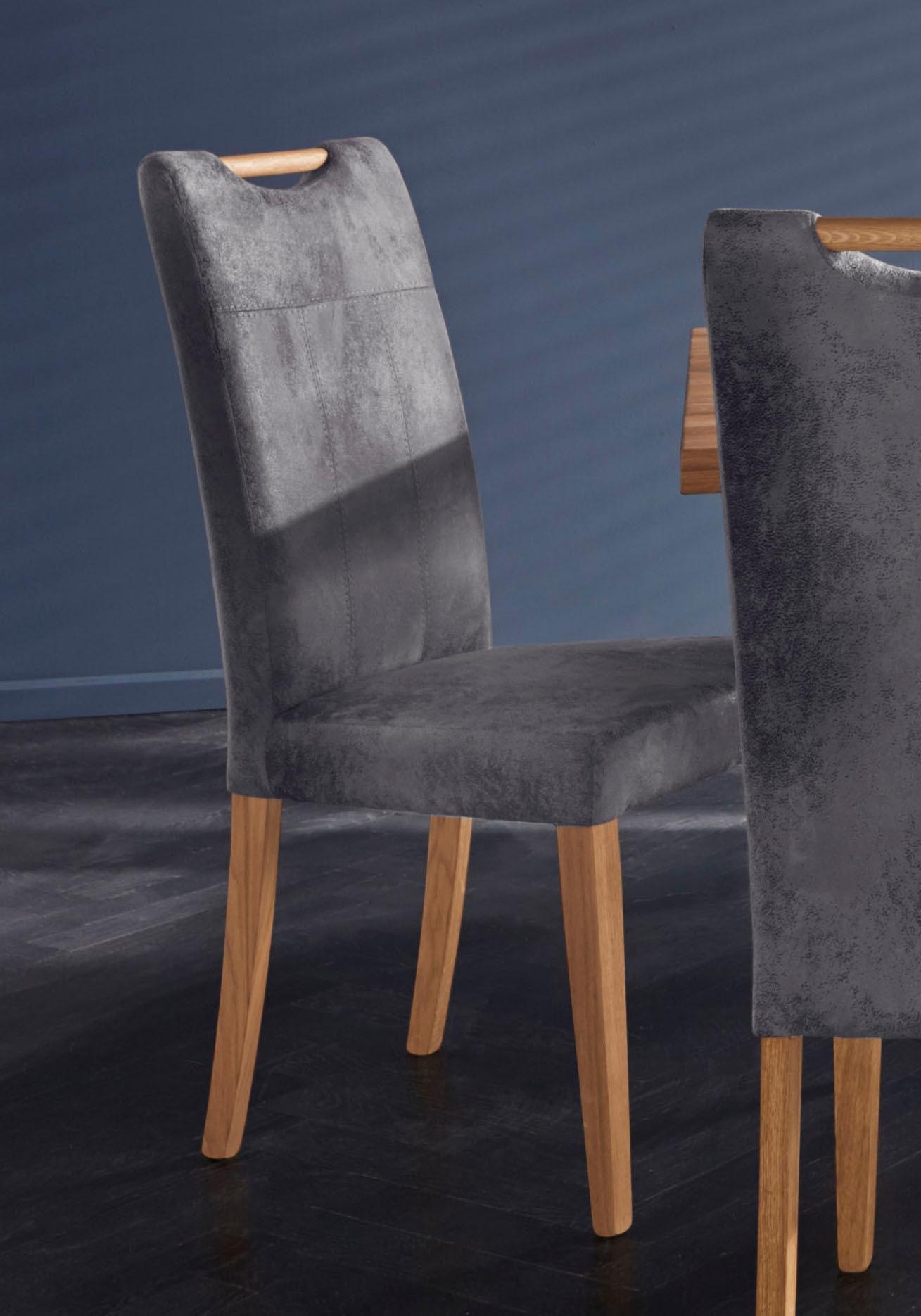 Image of Home affaire Stuhl »Roberta«, (Set), 2 St., Microfaser, Bezug aus strapazierfähiger Microfaser bei Ackermann Versand Schweiz