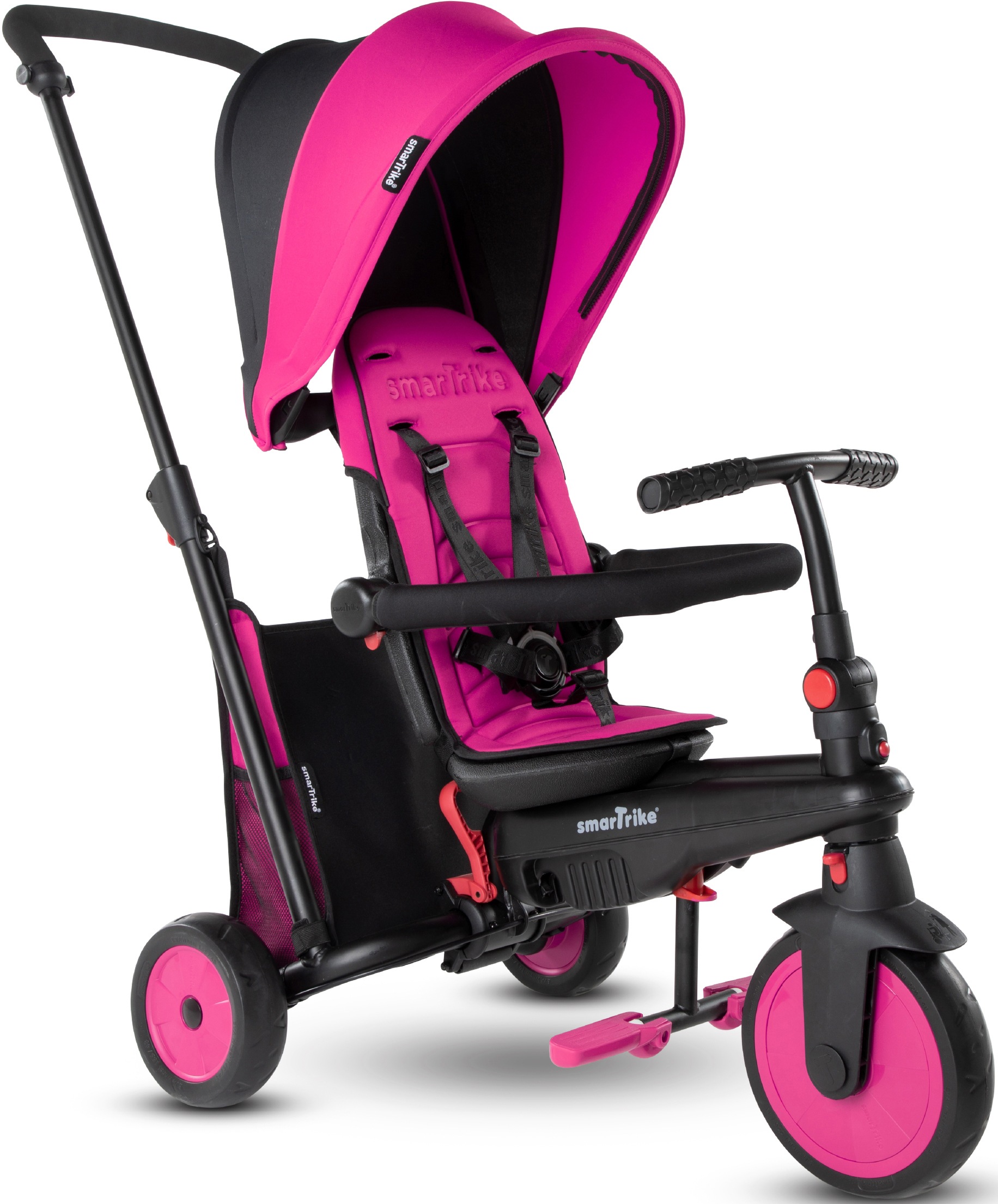 Image of smarTrike® Dreirad »FoldingTrike STR3, Pink«, mit verstellbarem Sonnenschutzdach bei Ackermann Versand Schweiz