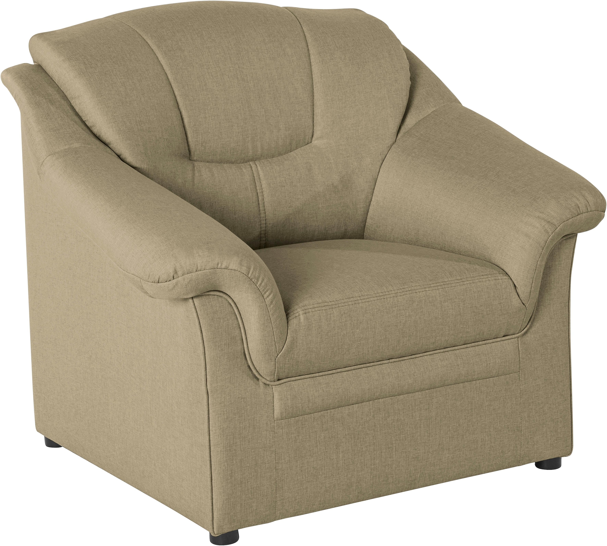 DOMO collection Fauteuil »Mezia komfortabel und zeitlos, bequeme Armlehnen«