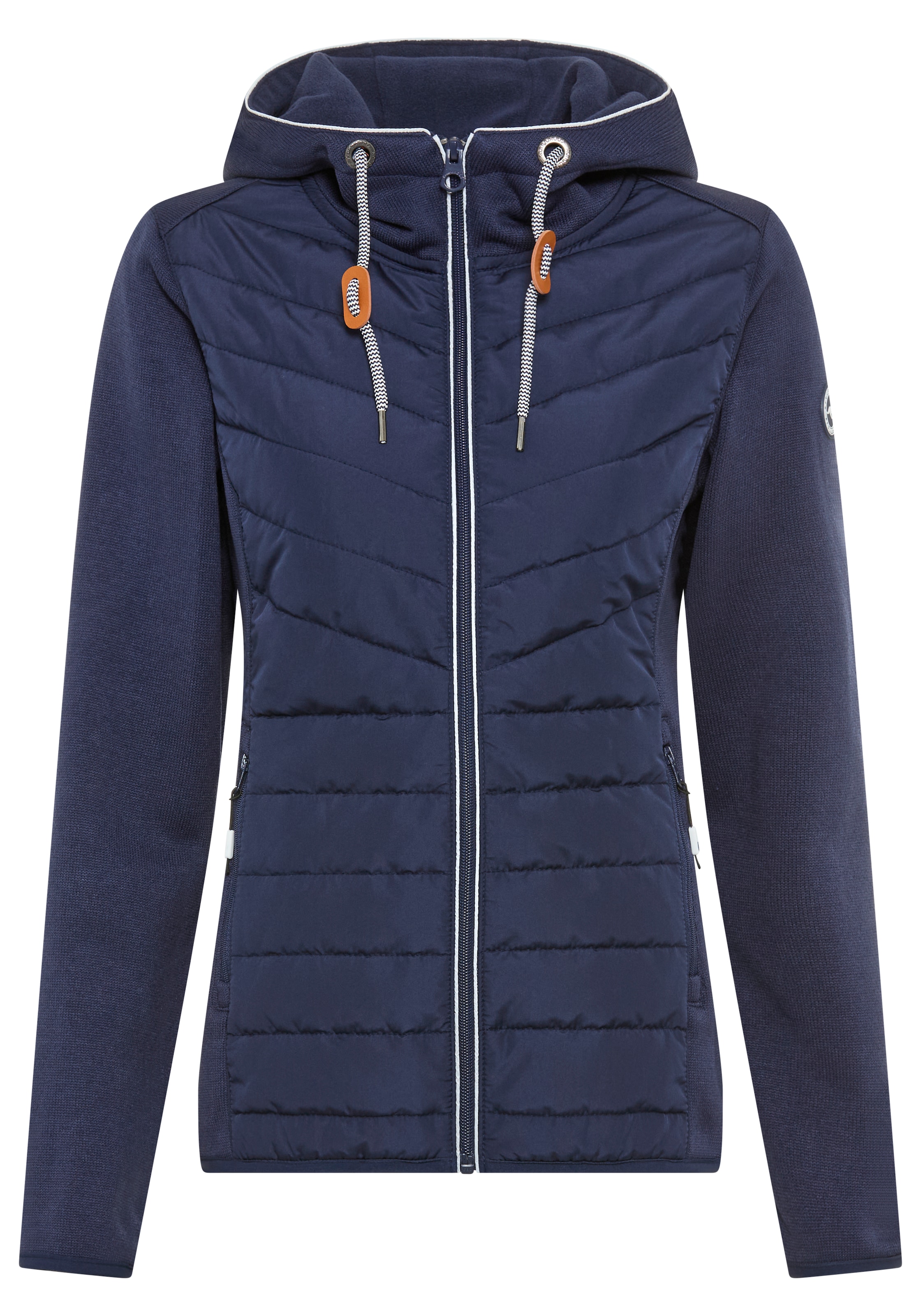 KangaROOS Hybridjacke mit Kapuze Übergangsjacke mit Kapuze Reissverschlusstaschen