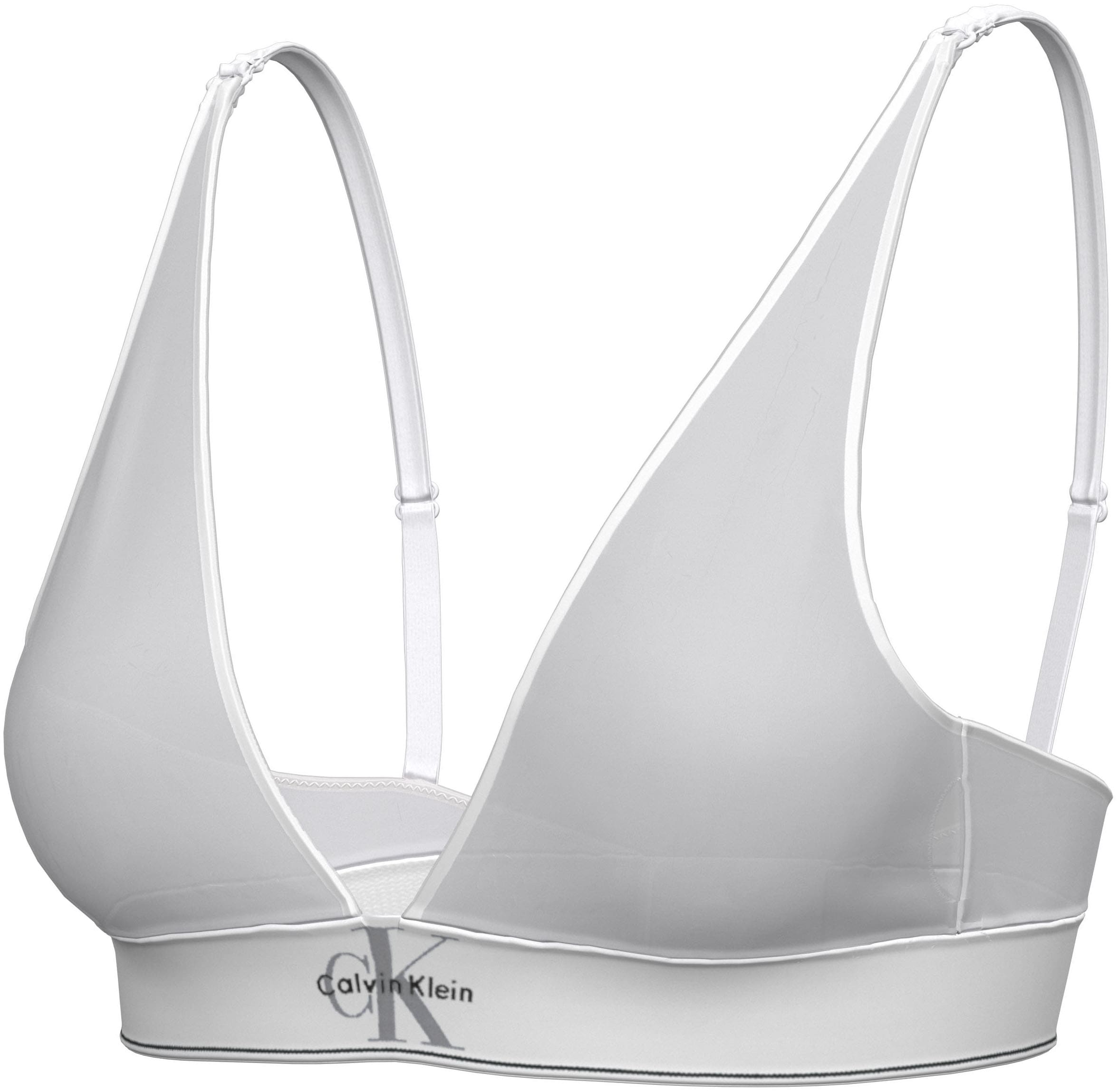 Calvin Klein Underwear Soutien-gorge triangle »LIGHTLY LINED TRIANGLE« Körpernahe Passform mit verstellbaren Trägern
