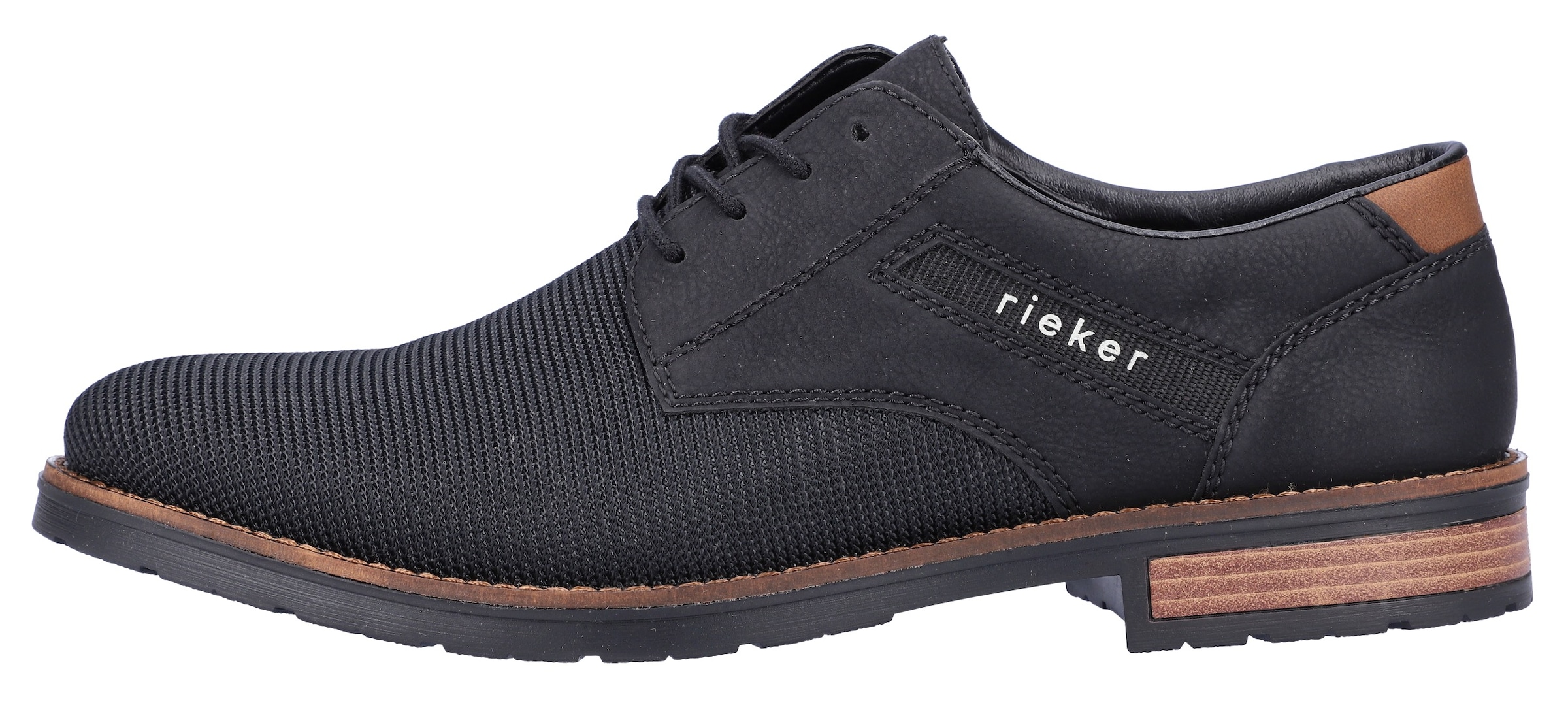Rieker Schnürschuh, in Business-Look, Freizeitschuh, Halbschuh, Schnürschuh