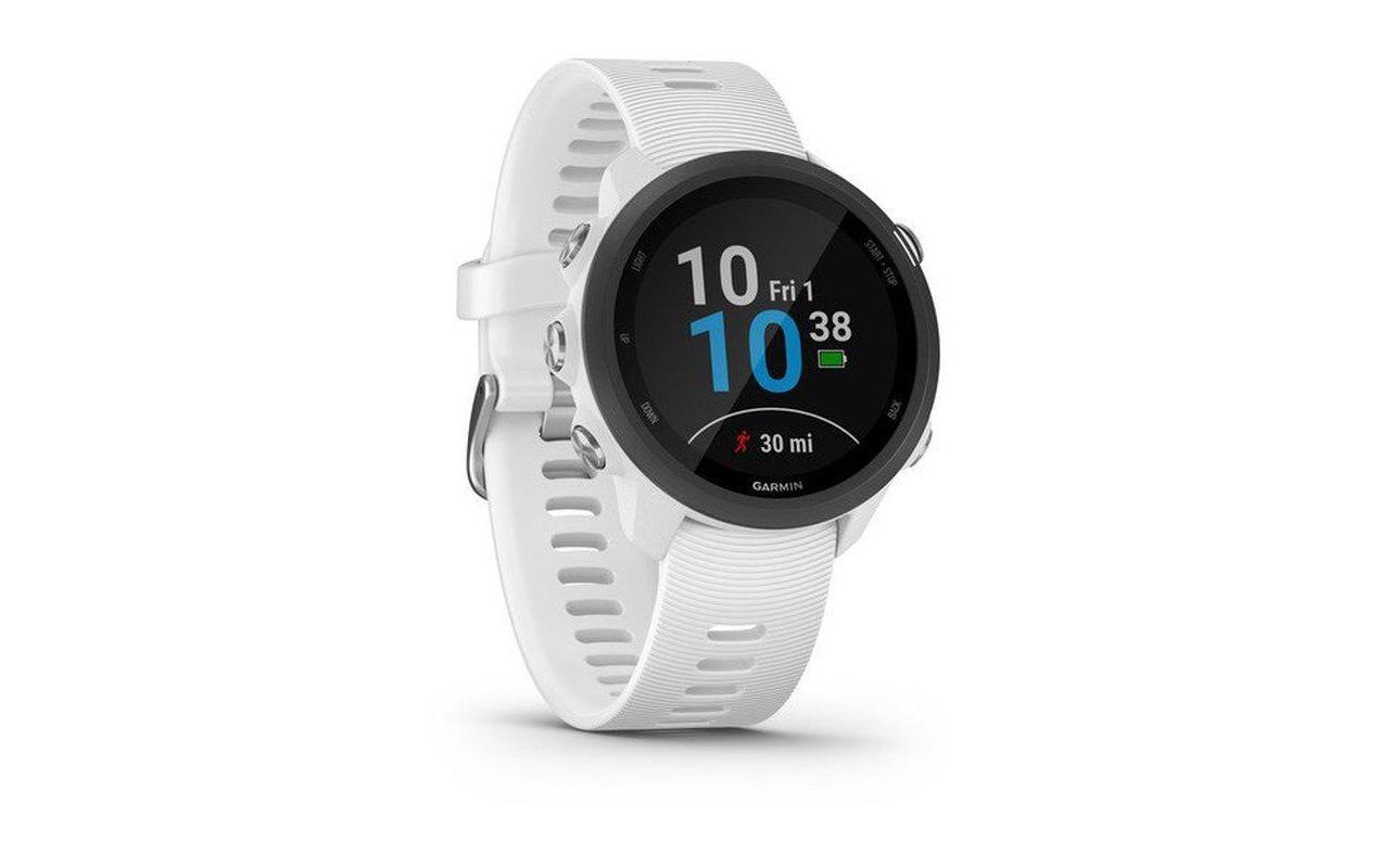 Garmin Smartwatch »Forerunner 245 Music Weiss«,)