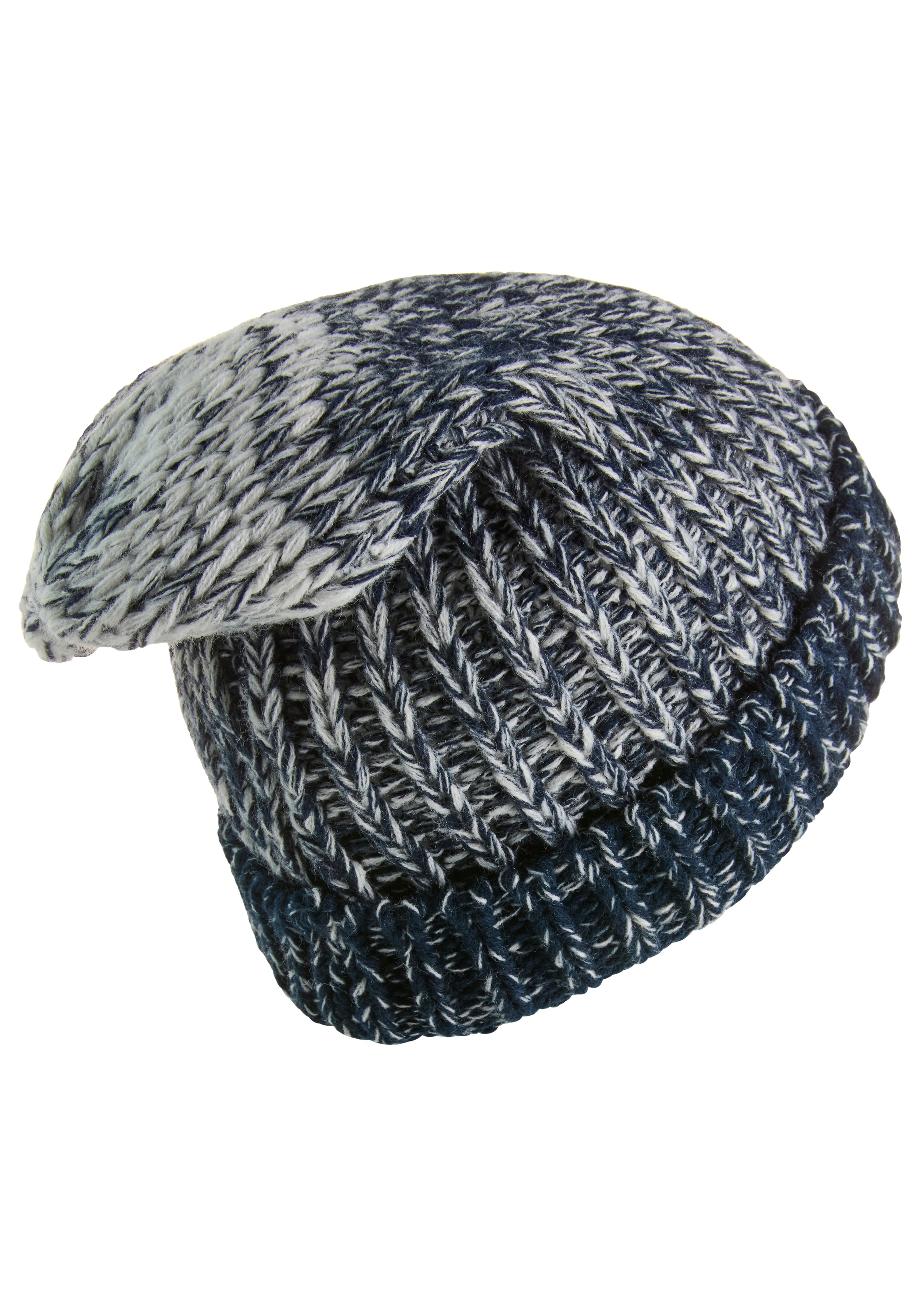 Man's World Strickmütze, in auffälliger Melange-Optik - NEW