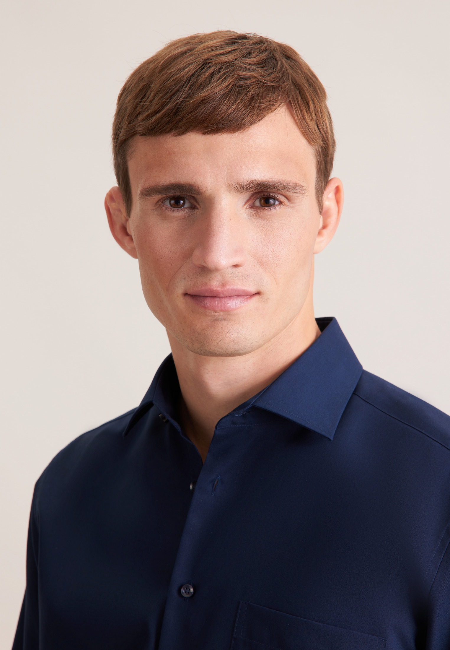 seidensticker Chemise d'affaires »Schwarze Rose« Regular 1/1 Kentkragen Uni