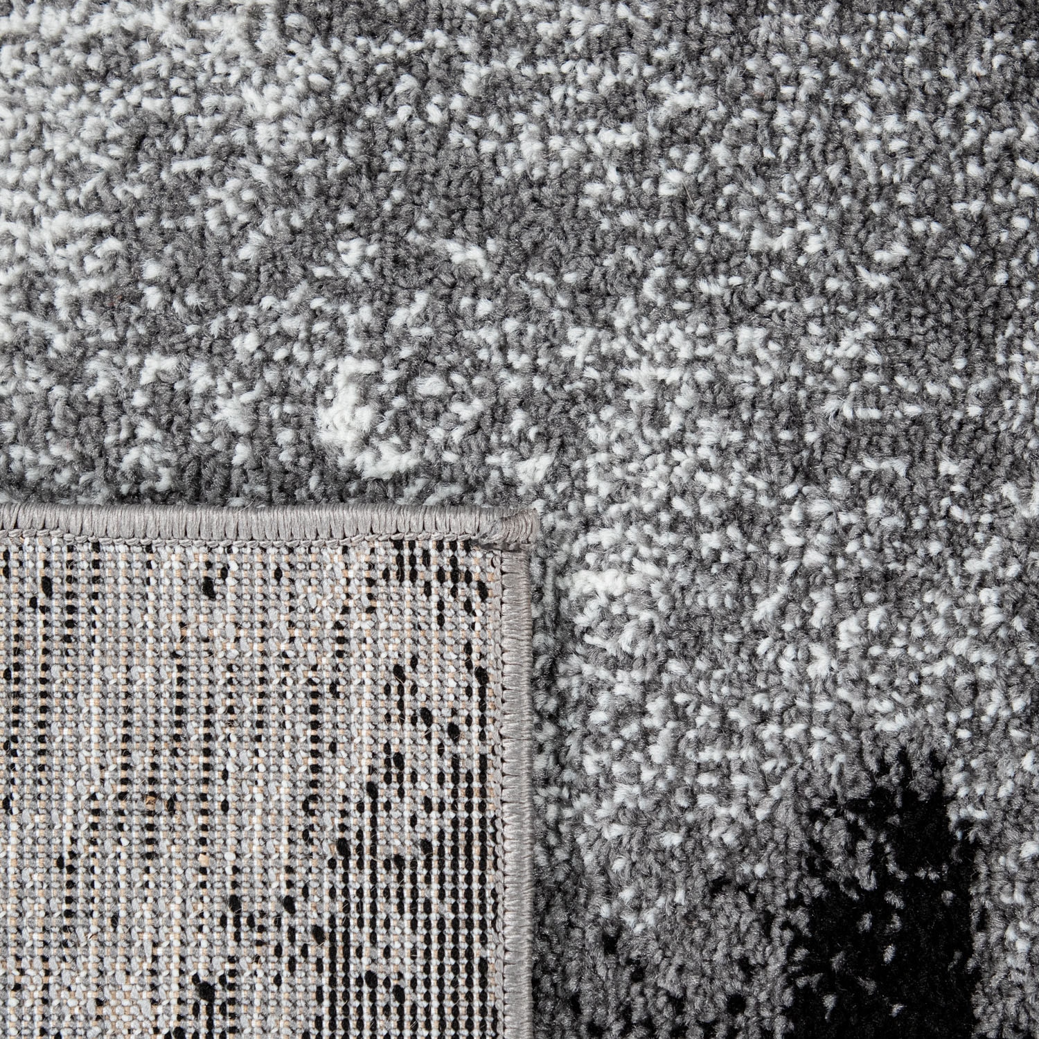 Paco Home Teppich »Mondial 103« rechteckig 13 mm Höhe Kurzflor, modernes abstraktes Design