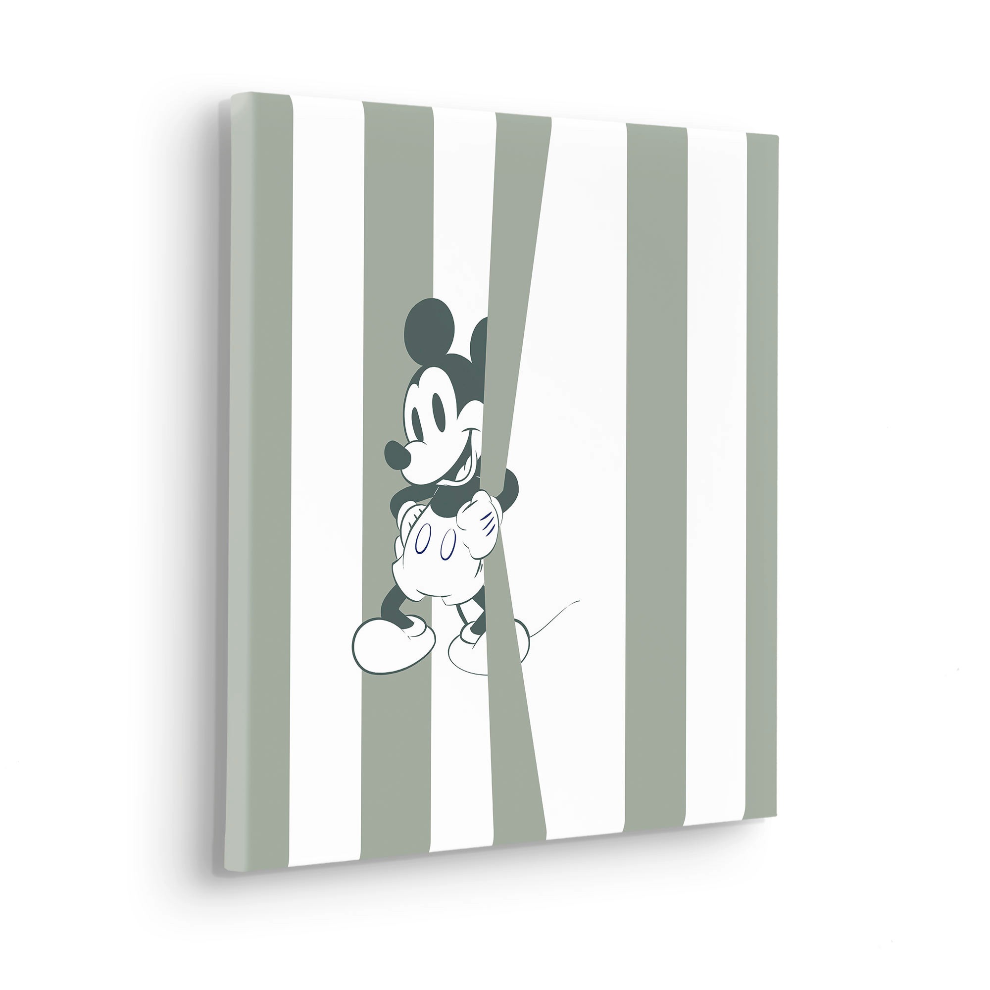 Komar Leinwandbild »Mickey Be Yourself«, (1 St.), 40x40 cm (Breite x Höhe), Keilrahmenbild