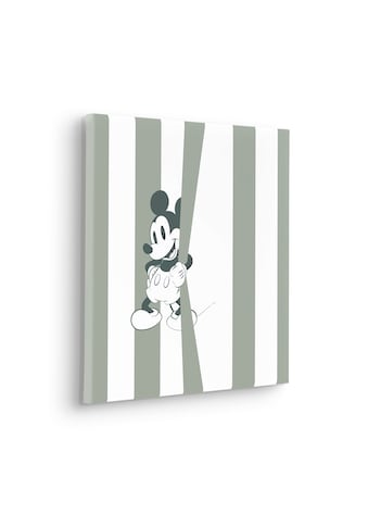Leinwandbild »Mickey Be Yourself«, (1 St.), 40x40 cm (Breite x Höhe), Keilrahmenbild