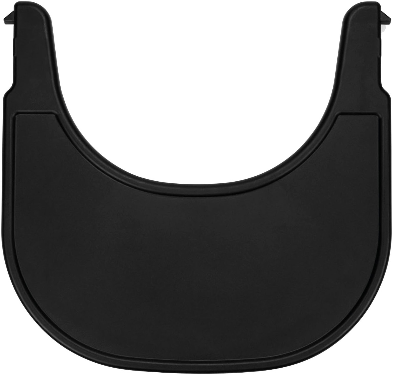 Hauck Plateau de chaise haute »Alpha Click Tray, Black« aus recyceltem Material