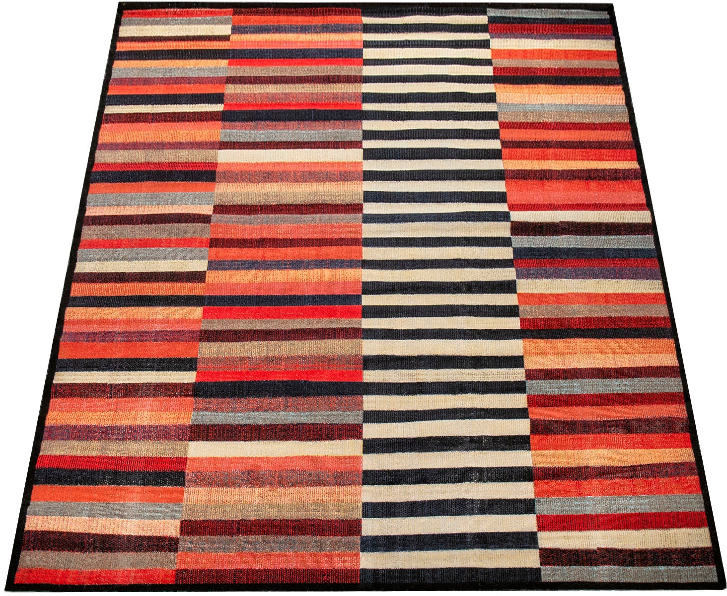 Image of Paco Home Teppich »Artigo 408«, rechteckig, 4 mm Höhe, Kurzflor, modernes gestreiftes Design, In- und Outdoor geeignet, ideal im Wohnzimmer & Schlafzimmer bei Ackermann Versand Schweiz