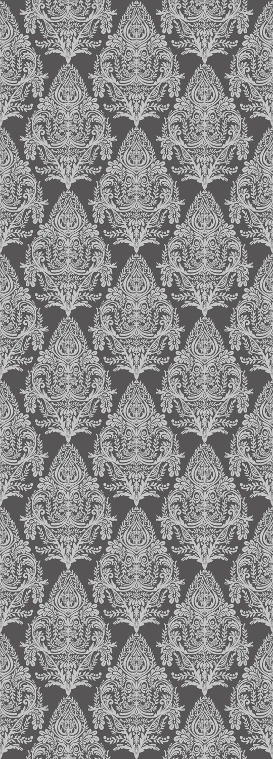Image of queence Vinyltapete "Estelle" Barock Kunst bedruckt glatt 90x250cm, selbstklebend, kinderleichte Anbringung, Sticker