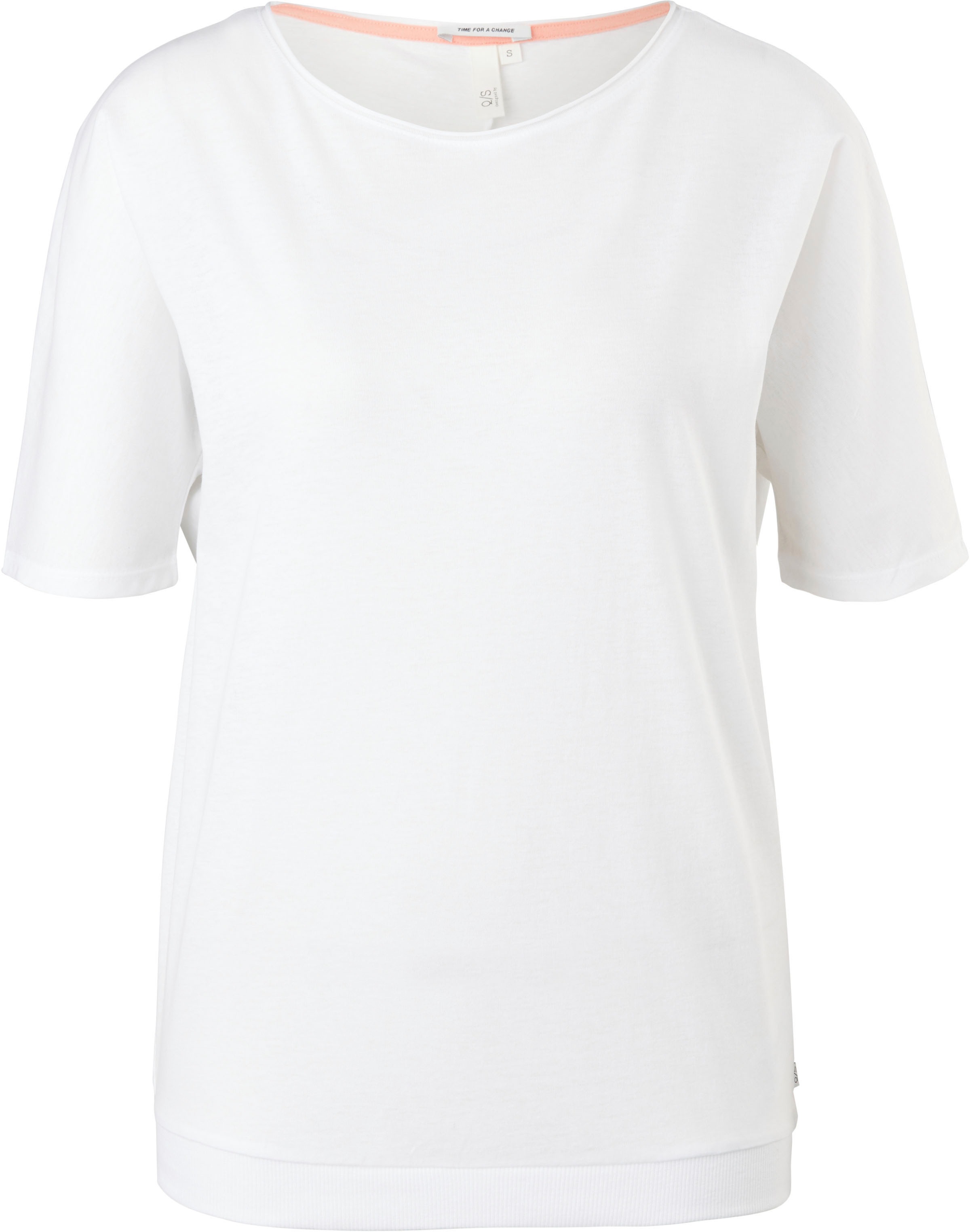 Image of Q/S by s.Oliver T-Shirt, mit besonderem Ripp-Saum bei Ackermann Versand Schweiz