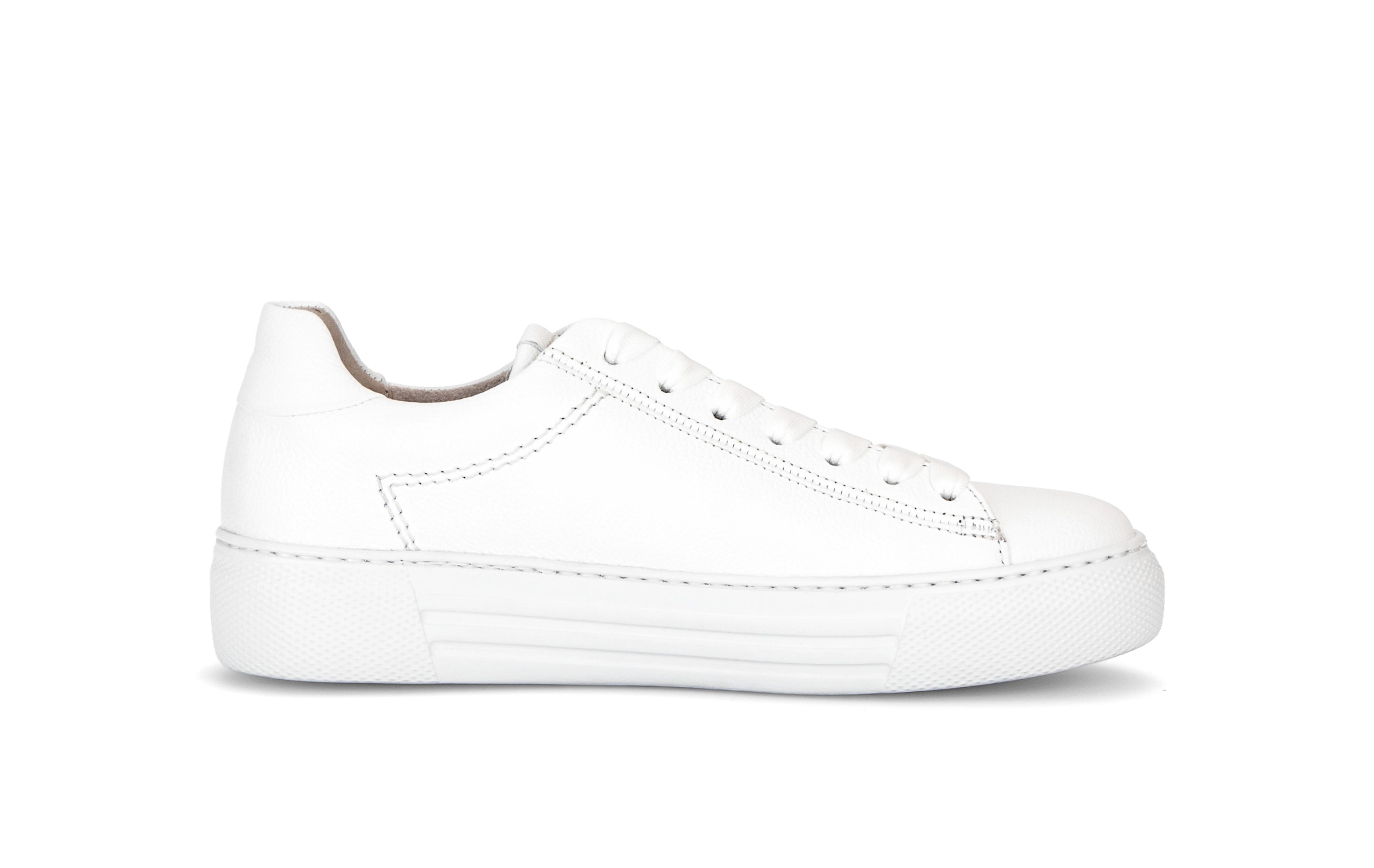 Gabor Baskets à plateforme  chaussure de loisir, chaussure basse, chaussure à lacets avec surpiqûres décoratives