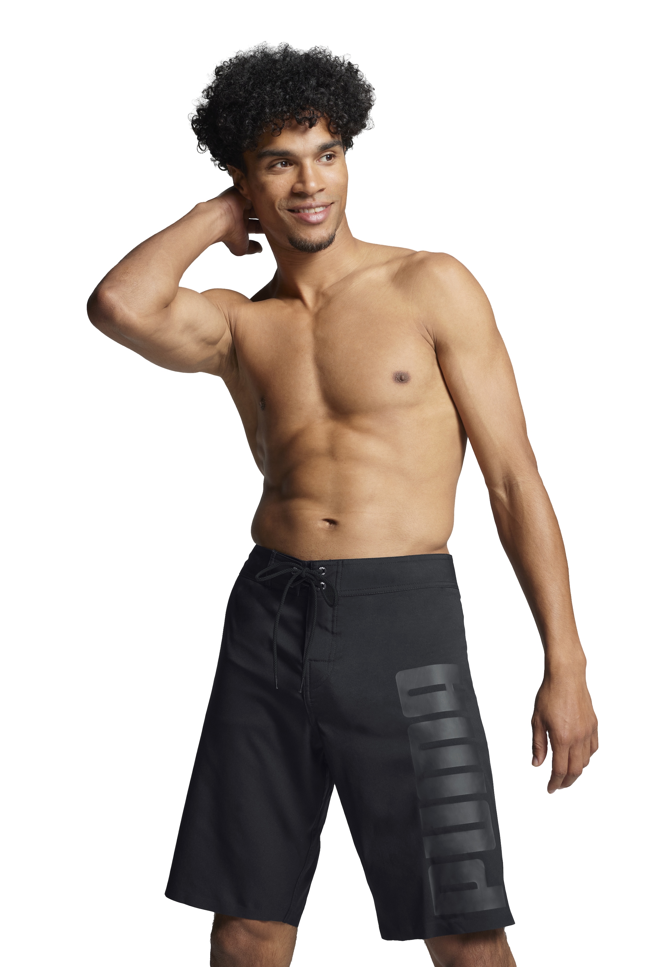 Image of PUMA Badeshorts "PUMA SWIM MEN LONG BOARD SHORTS 1P" mit Reissverschluss