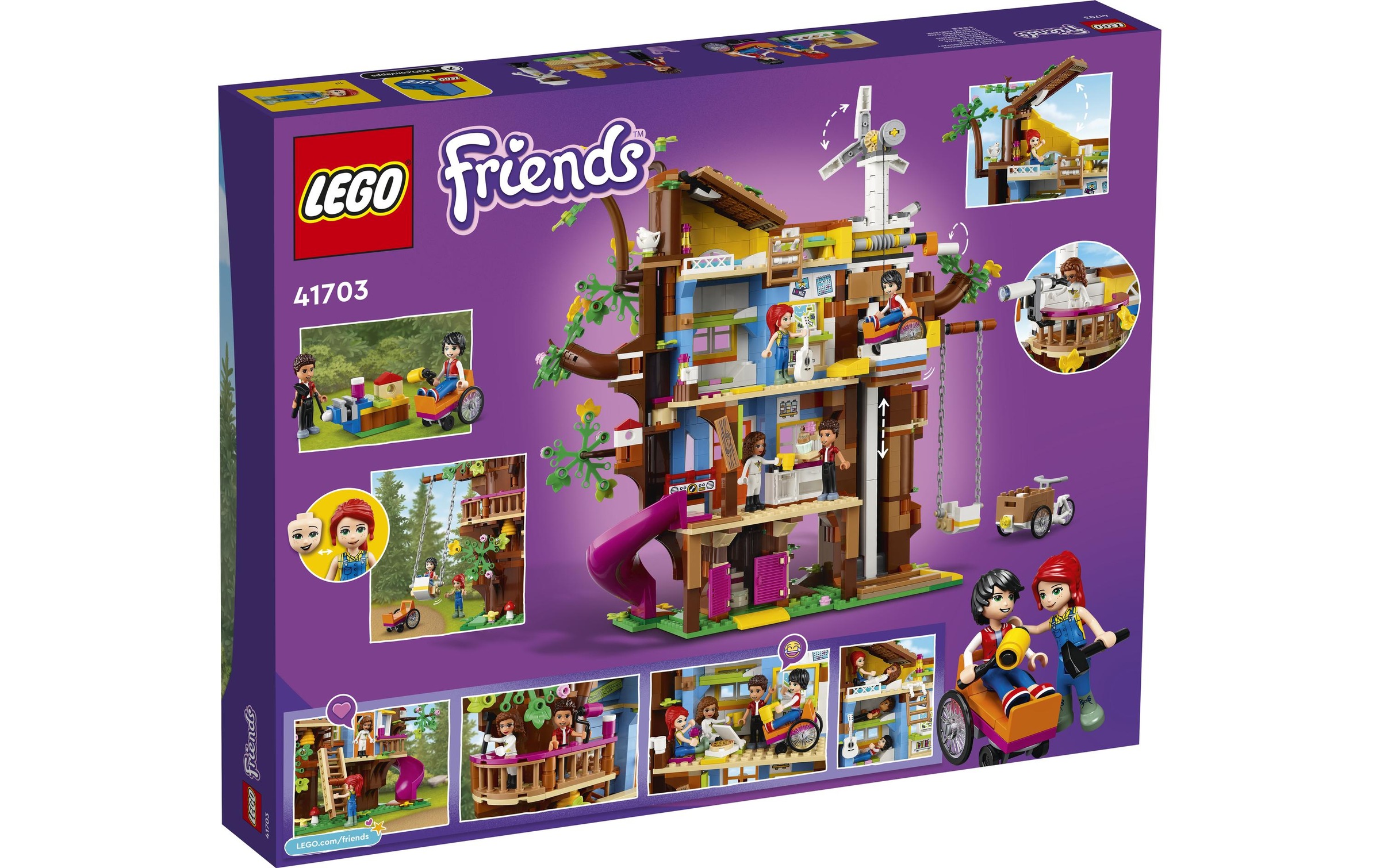 LEGO® Spielbausteine »Freundschaftsbaumhaus«, (1114 St.)