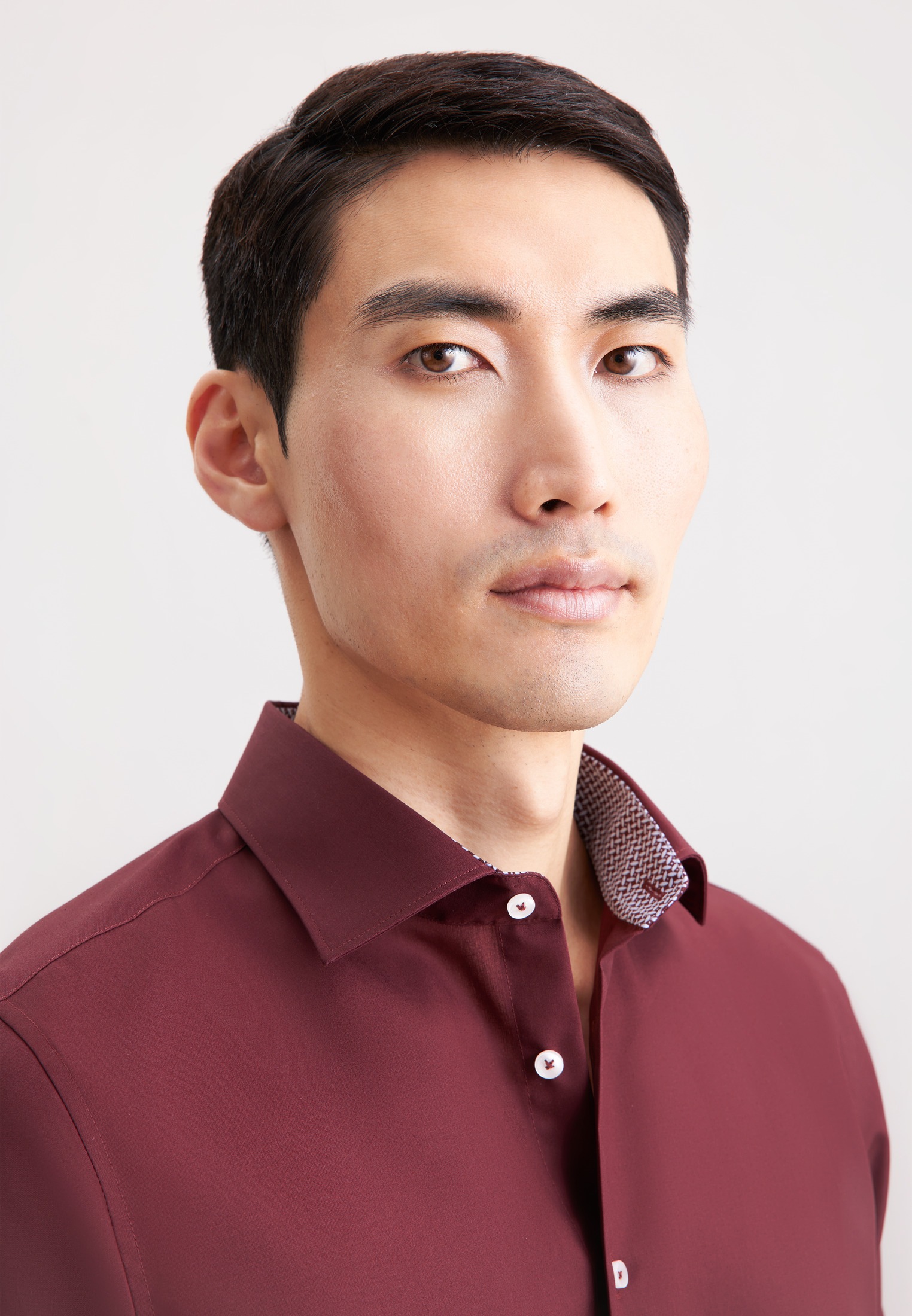 seidensticker Businesshemd »Schwarze Rose« Slim 1/1 Kentkragen Uni