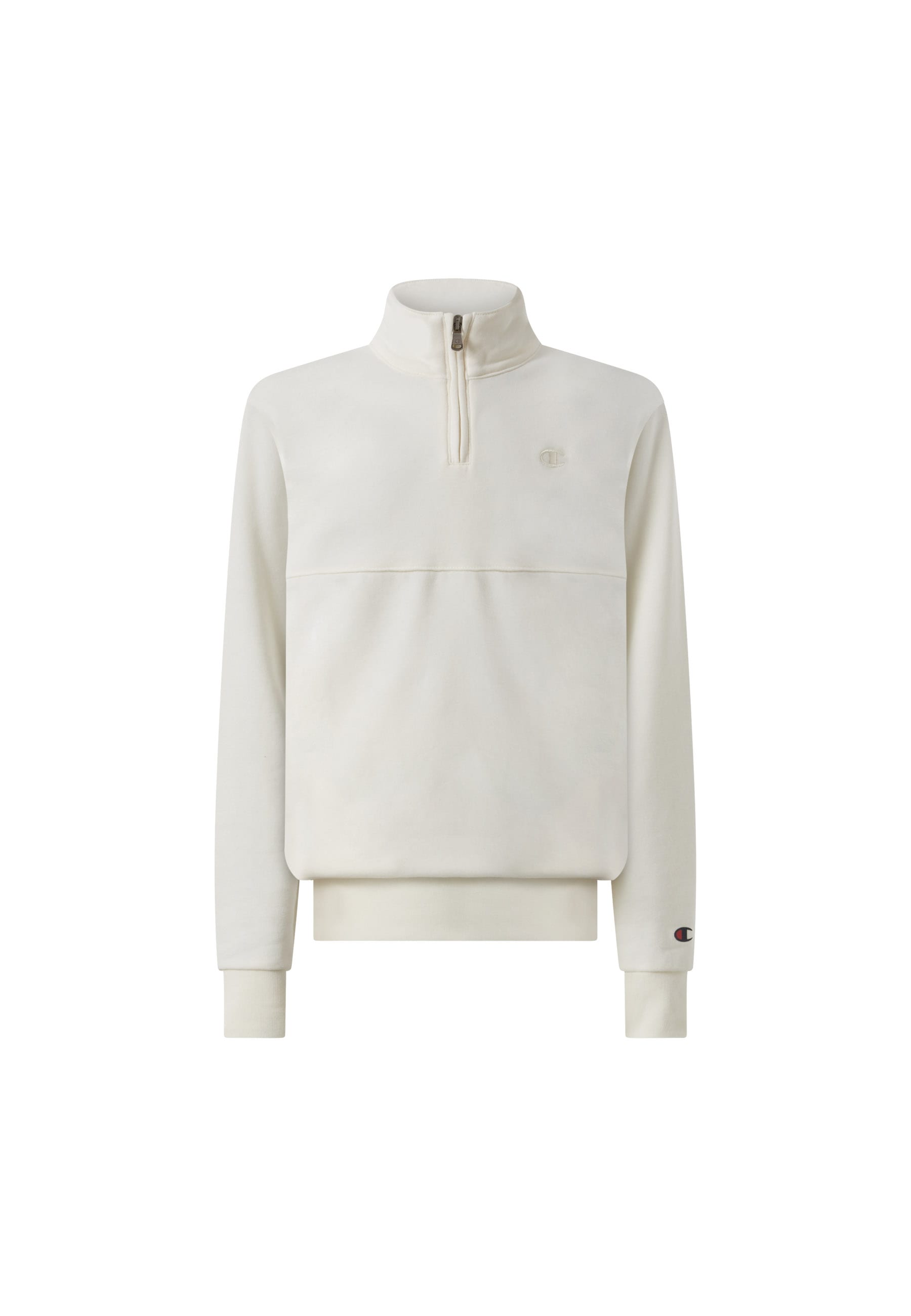 Champion Sweatshirt »ICONS Terry Half zip sweatshirt with small C logo«, für Kinder, sportlicher Stil, mit Reissverschluss
