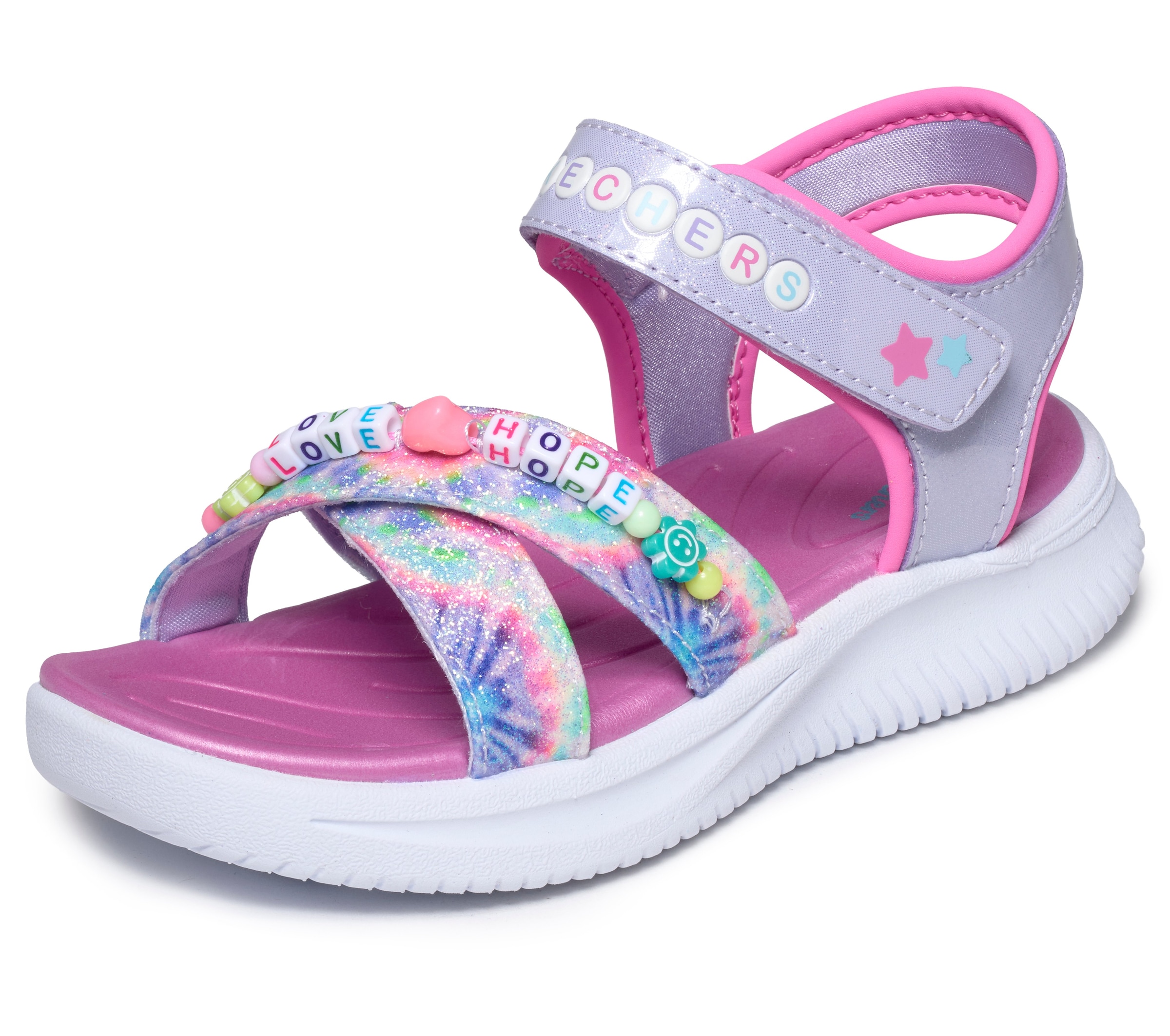 Image of Skechers Sandale "JUMPSTERS SANDAL" Sommerschuh mit Klettverschluss, Grössenschablone zum Download
