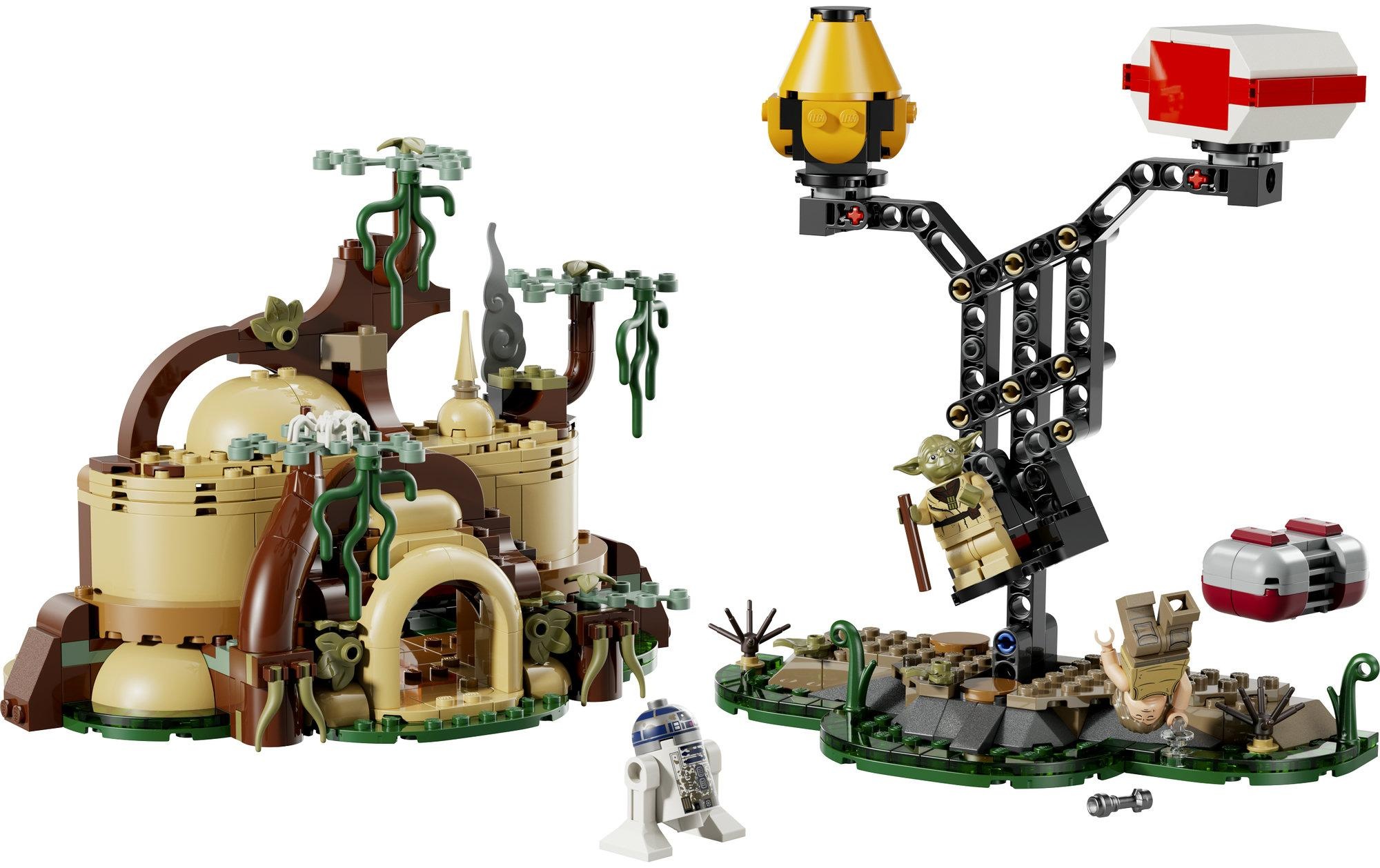 LEGO® Pions de construction »SMART Play: Jedi-Training an Yodas Hütte (75422), LEGO Star Wars ™« compatible avec SMART Brick (non inclus)