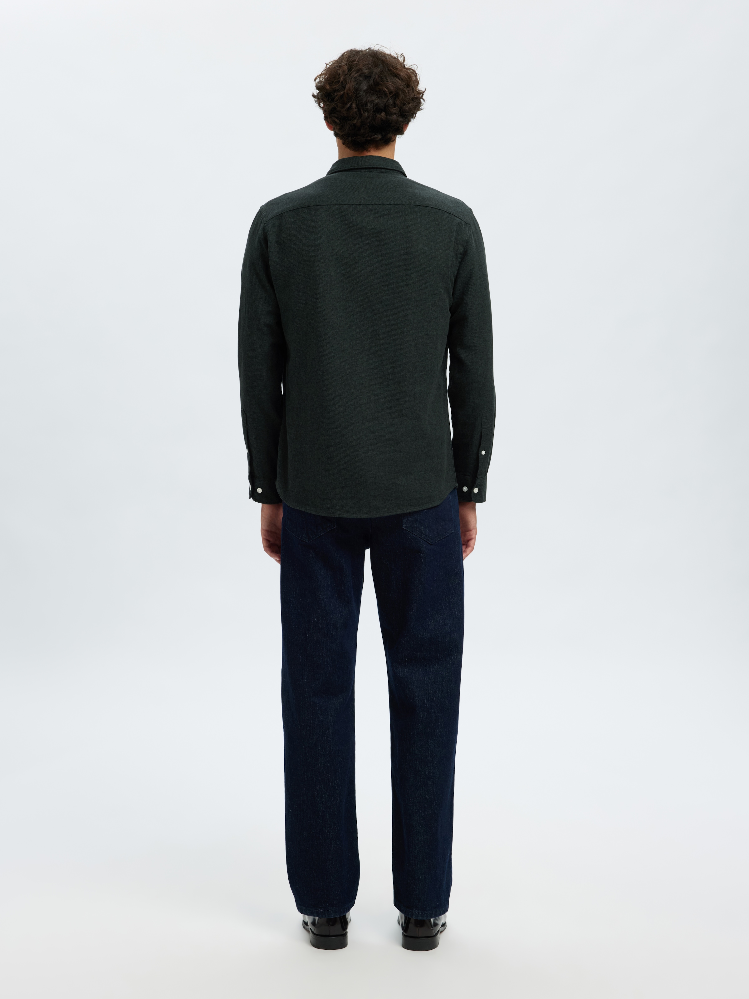 SELECTED HOMME Langarmhemd »SLHREGNOAH BRUSHED TWIST SHIRT LS NOOS«