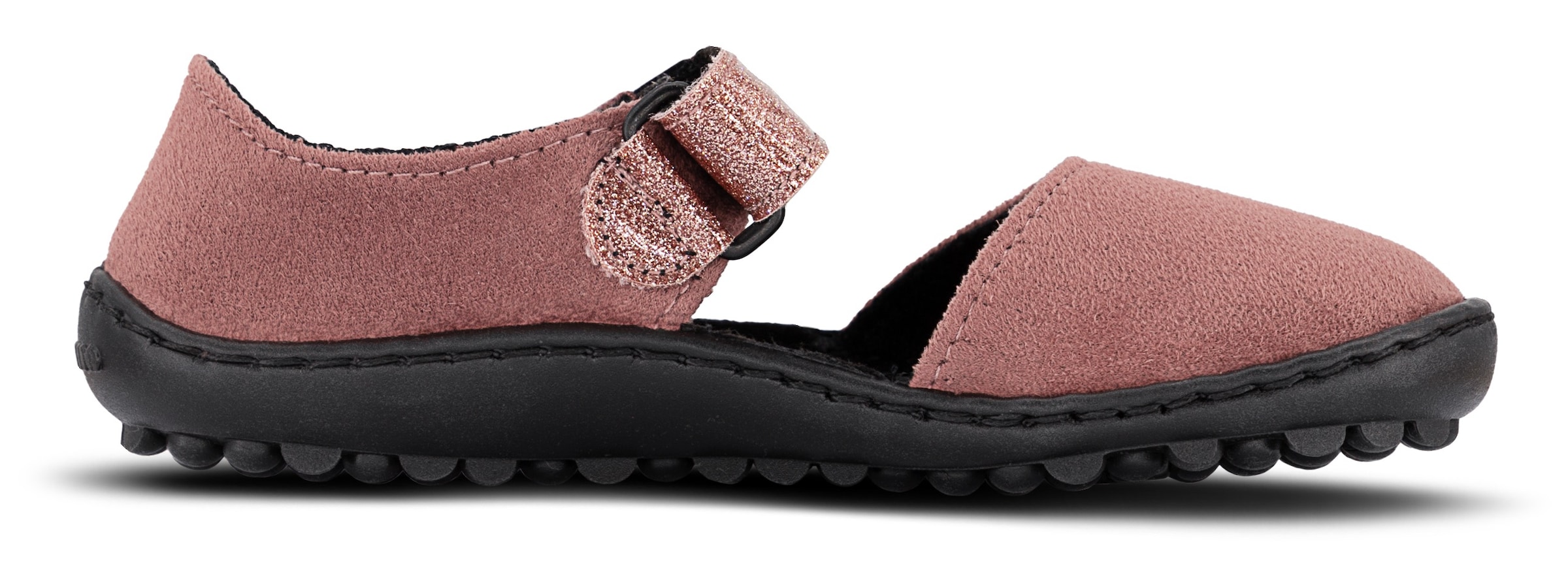 Leguano Chaussures pieds nus »LEGUANITO JARINA«  , Halbschuh, Bequemschuh mit Glitzer und Herzapplikation