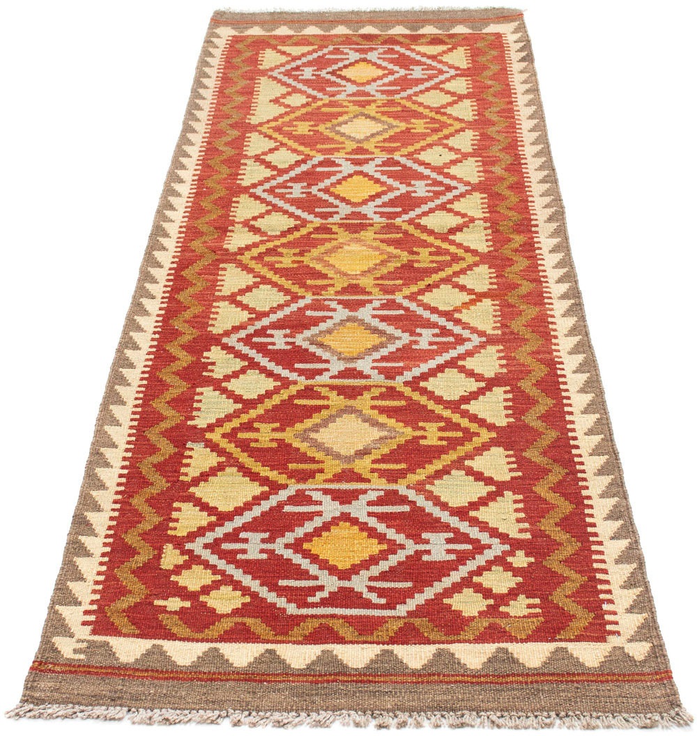 Image of morgenland Läufer »Kelim Medaillon Rosso 203 x 67 cm«, rechteckig, 0,4 mm Höhe, OrientOptik bei Ackermann Versand Schweiz