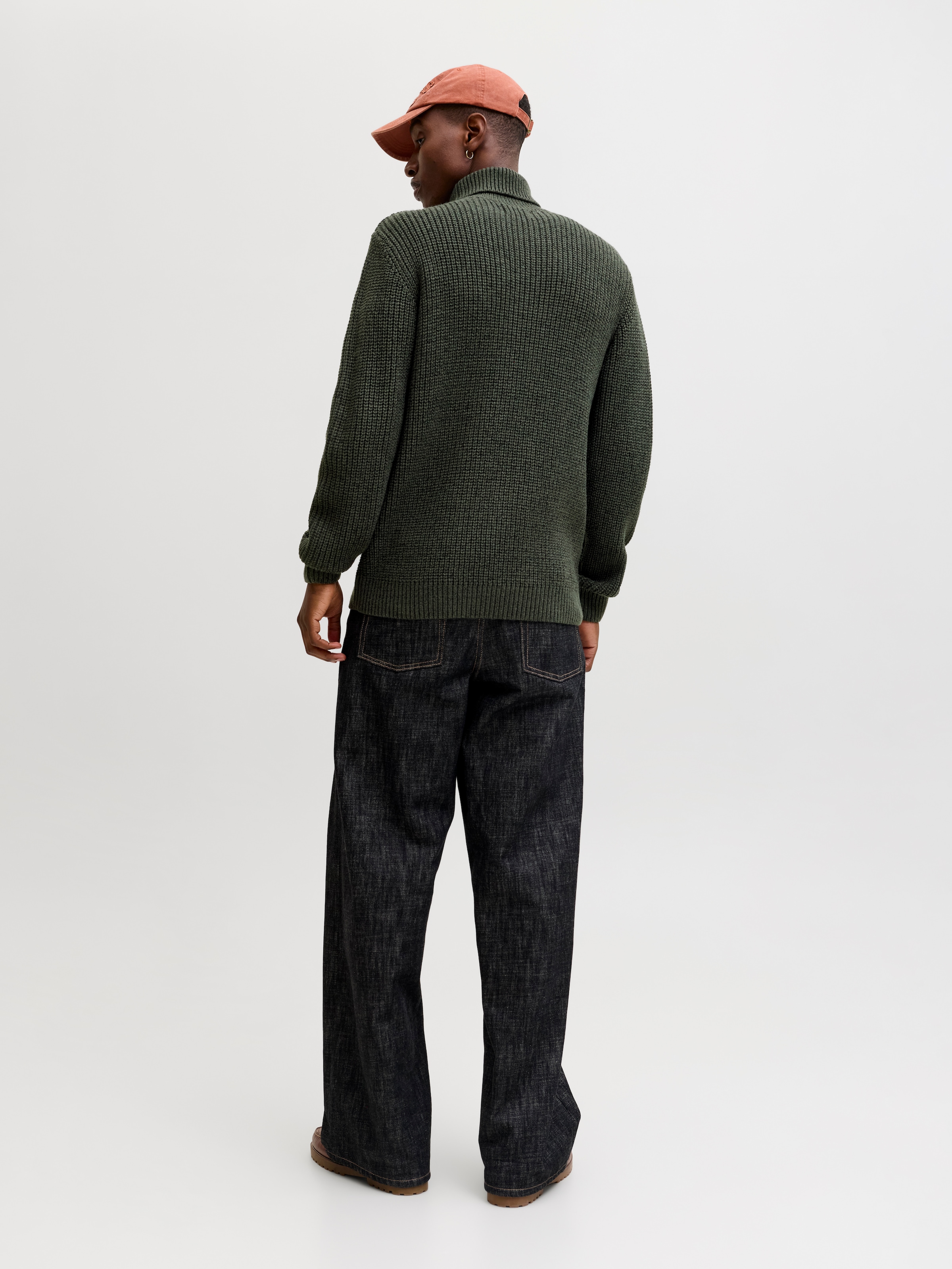Jack & Jones Pull à col roulé »JORBLEECKER KNIT ROLL NECK BF«