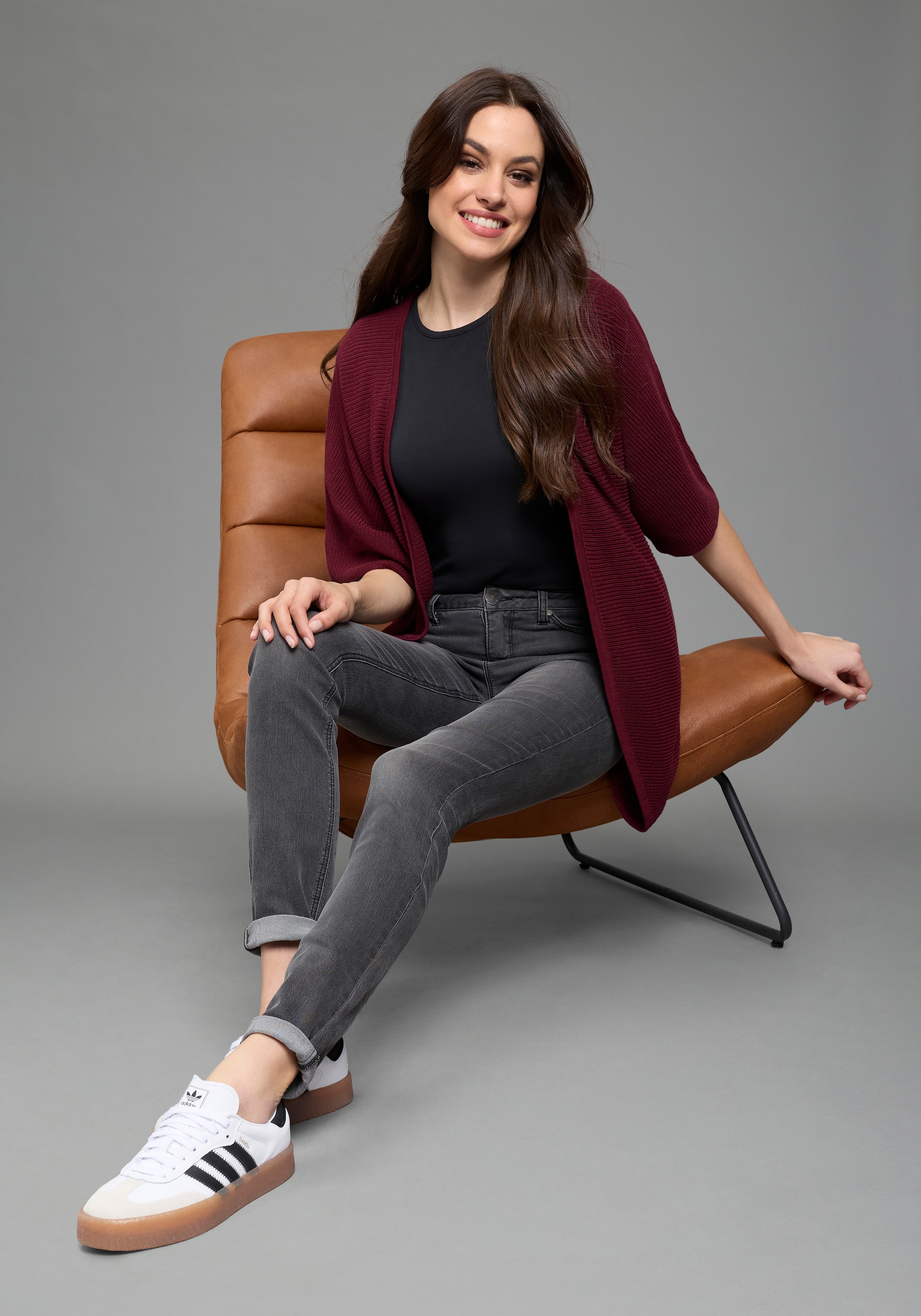 Laura Scott Kurzarmbody im Basic Stil, aus Baumwolle und Elasthan