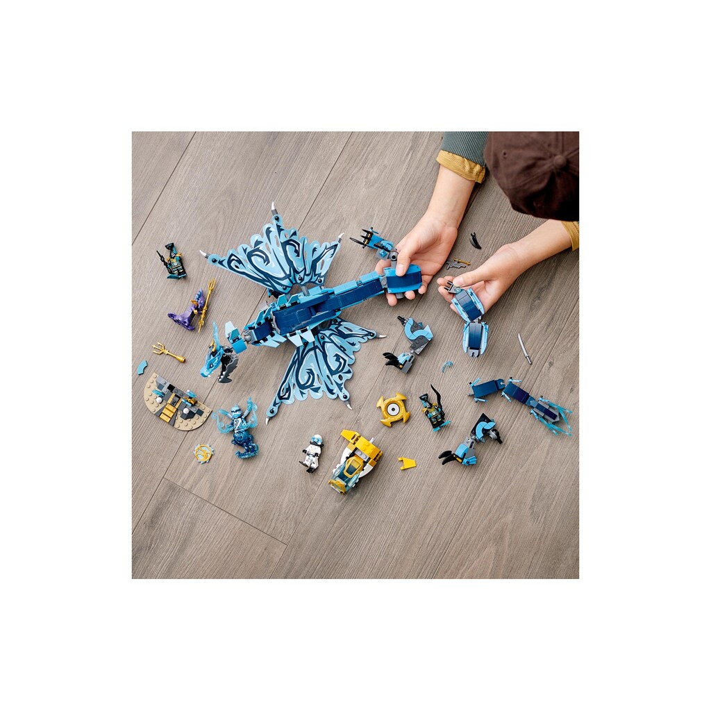 LEGO® Konstruktionsspielsteine »Wasserdrache 71754«