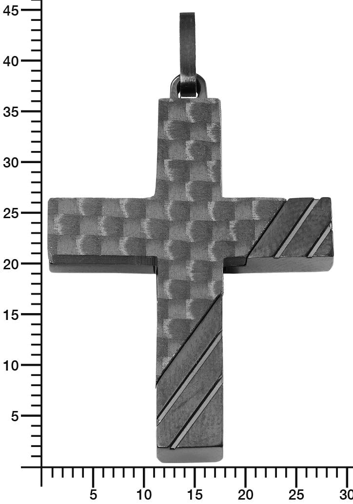 bestellen s.Oliver »2022635«, Edelstahl Carbon Kreuzkette ♕ aus versandkostenfrei +