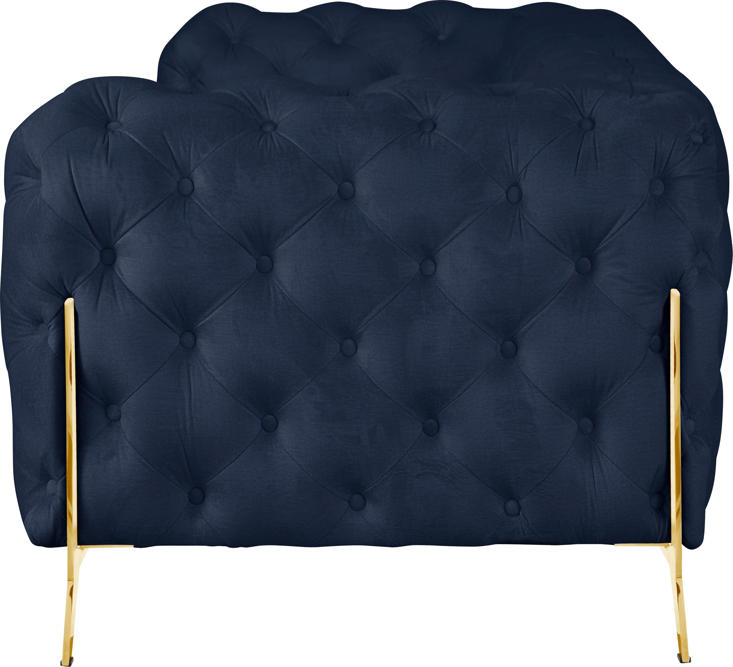 Leonique Chesterfield-Sofa »Amaury«, aufwändige Knopfheftung, moderne Chesterfield Optik, Fussfarbe wählbar